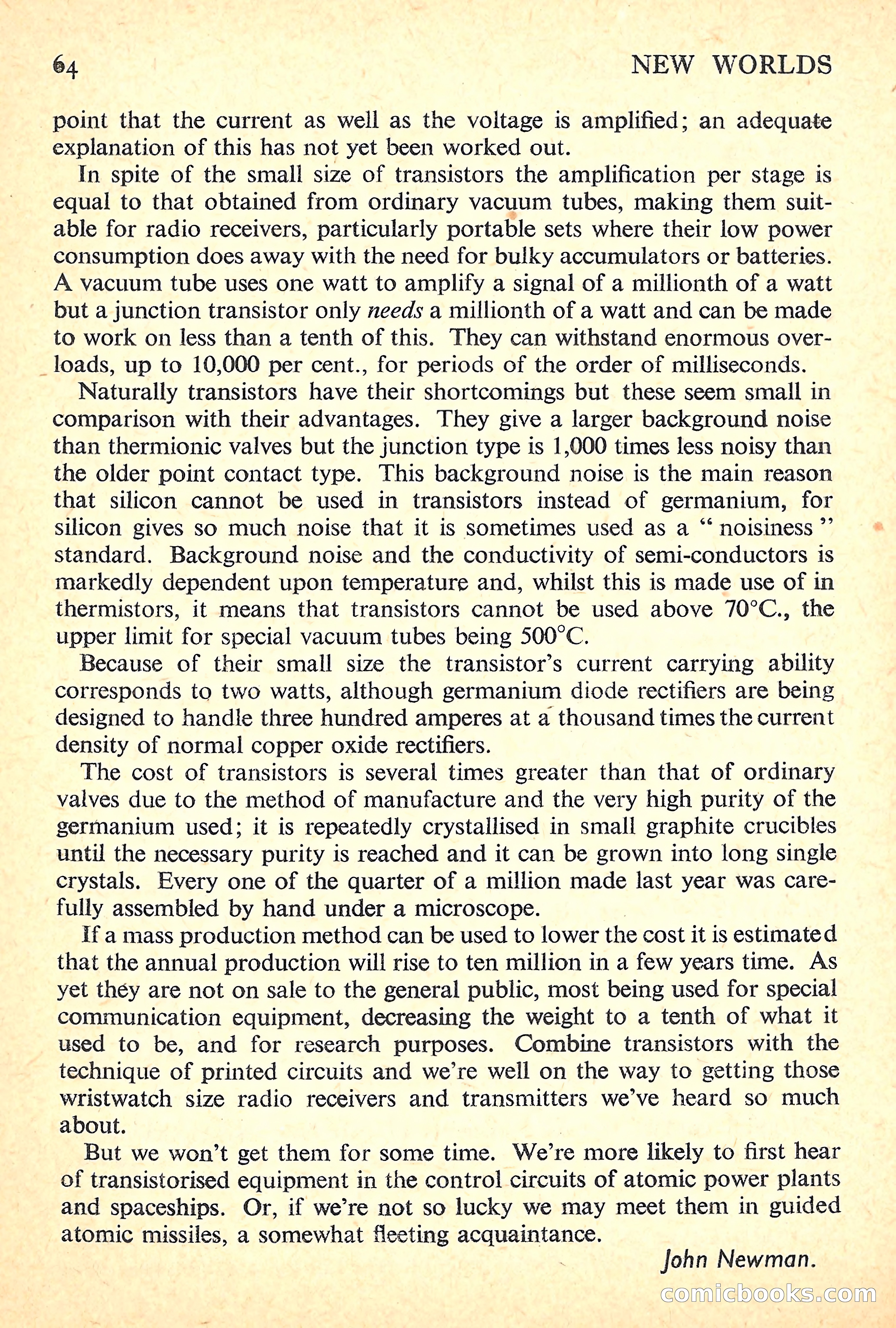 New Worlds Science Fiction No. 25 — page 66 of 132