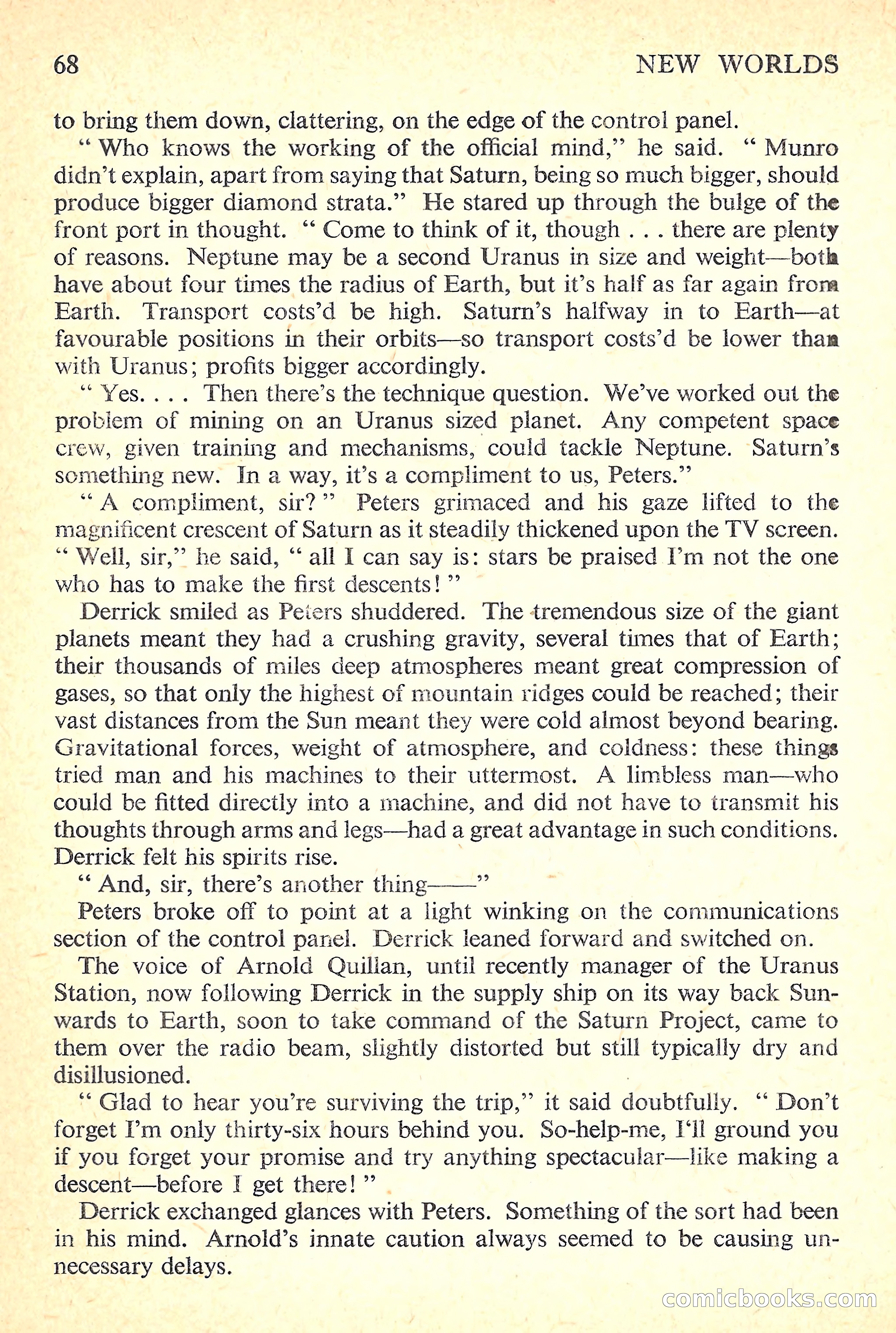 New Worlds Science Fiction No. 25 — page 70 of 132