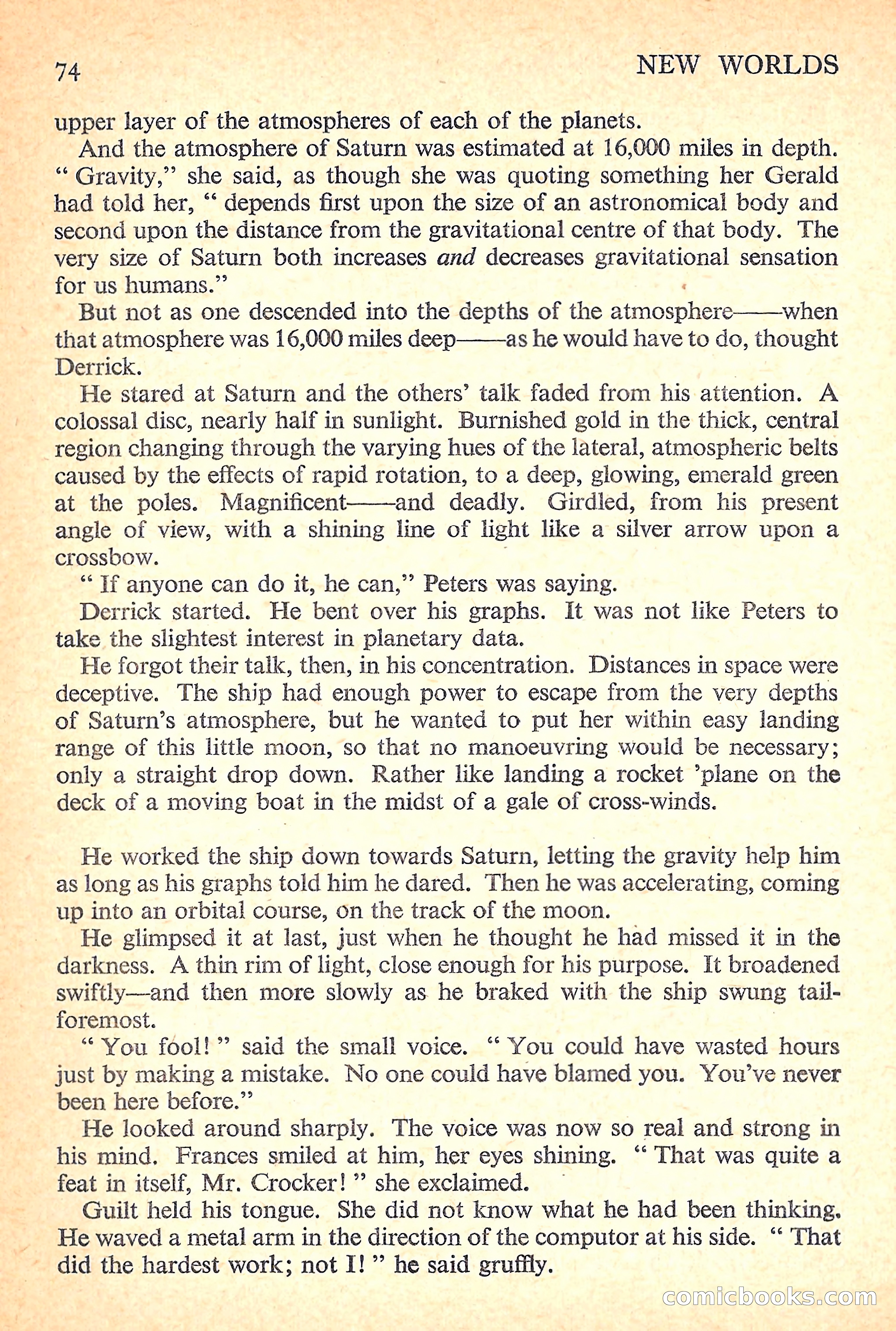 New Worlds Science Fiction No. 25 — page 76 of 132