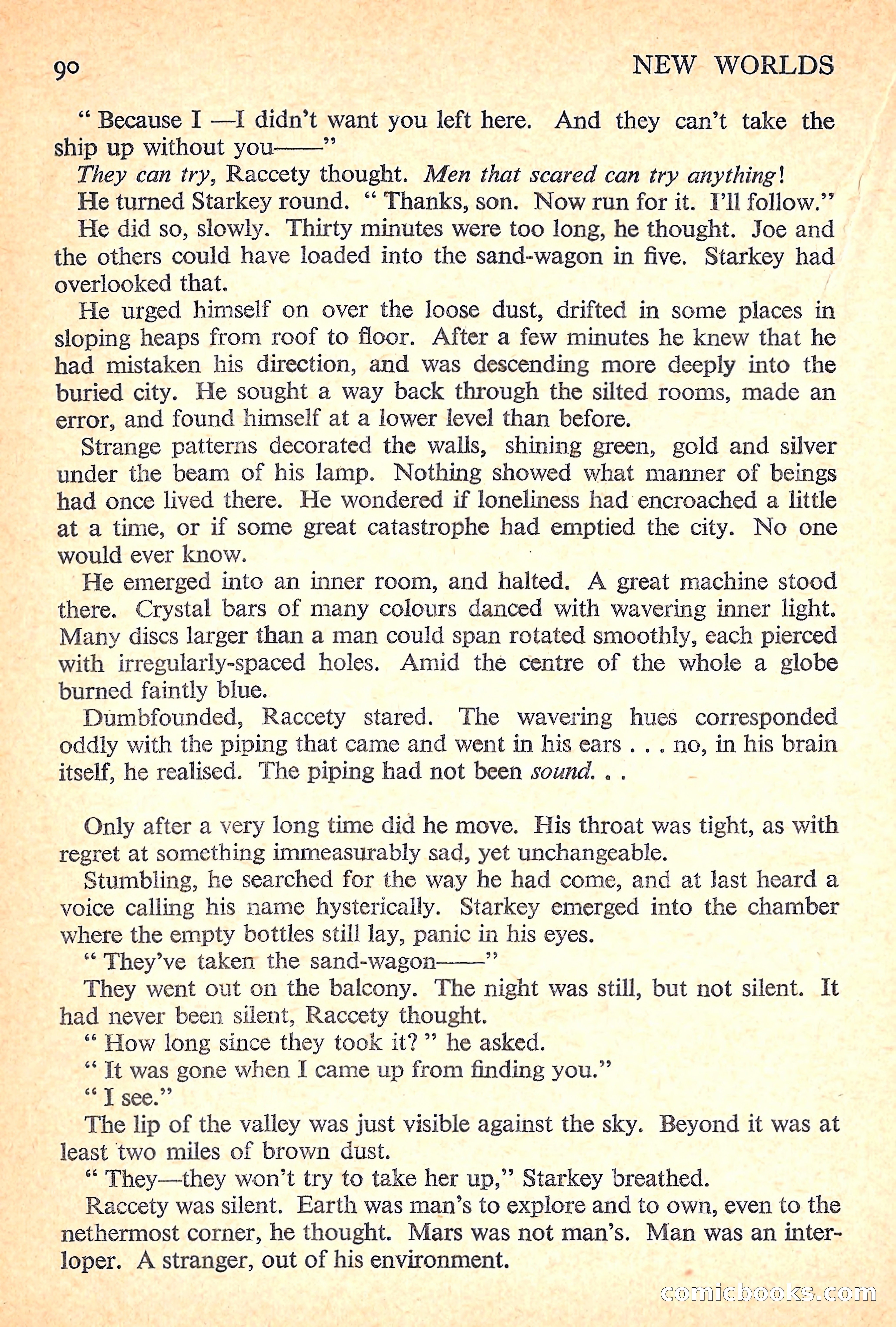 New Worlds Science Fiction No. 25 — page 92 of 132