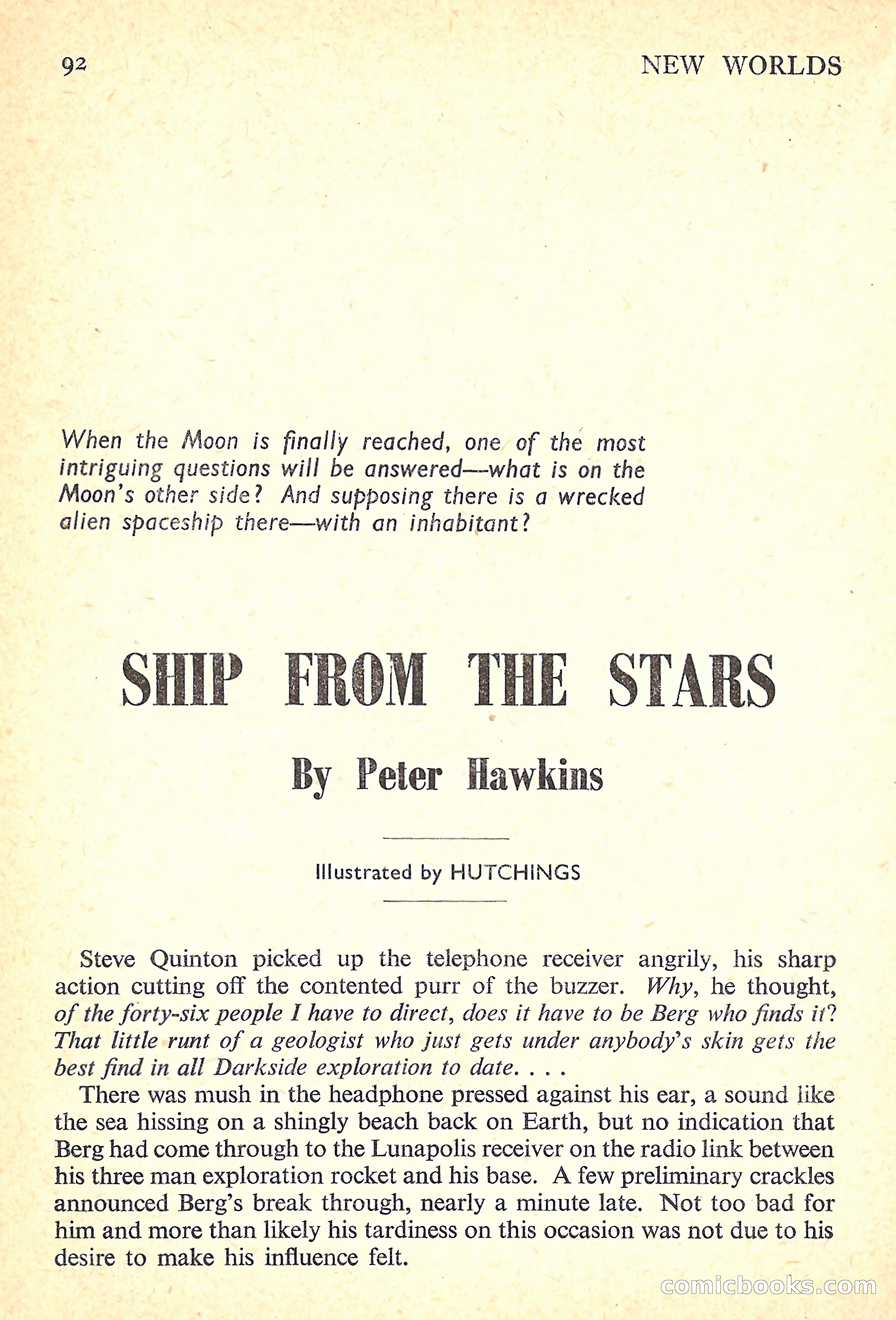 New Worlds Science Fiction No. 25 — page 94 of 132