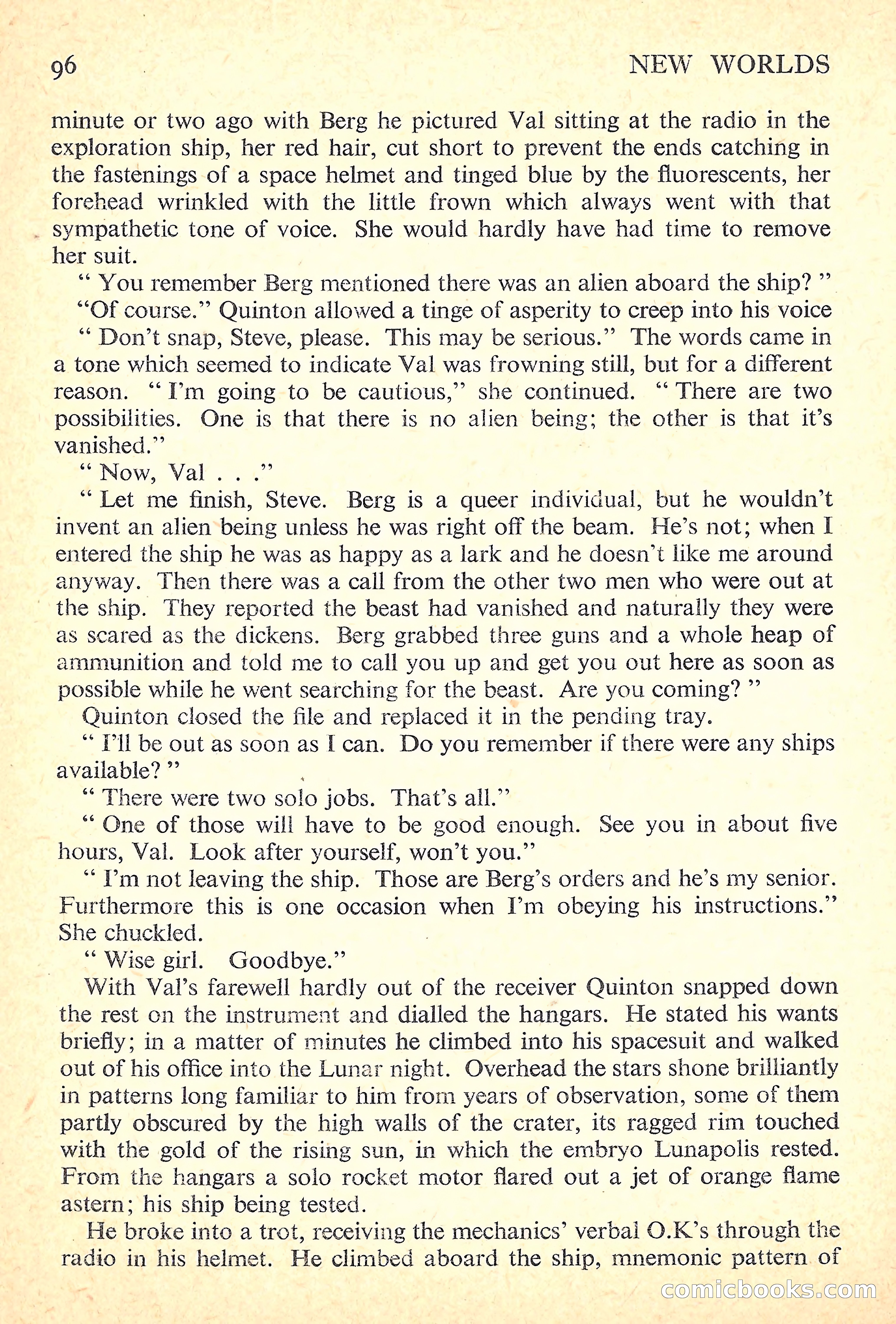 New Worlds Science Fiction No. 25 — page 98 of 132