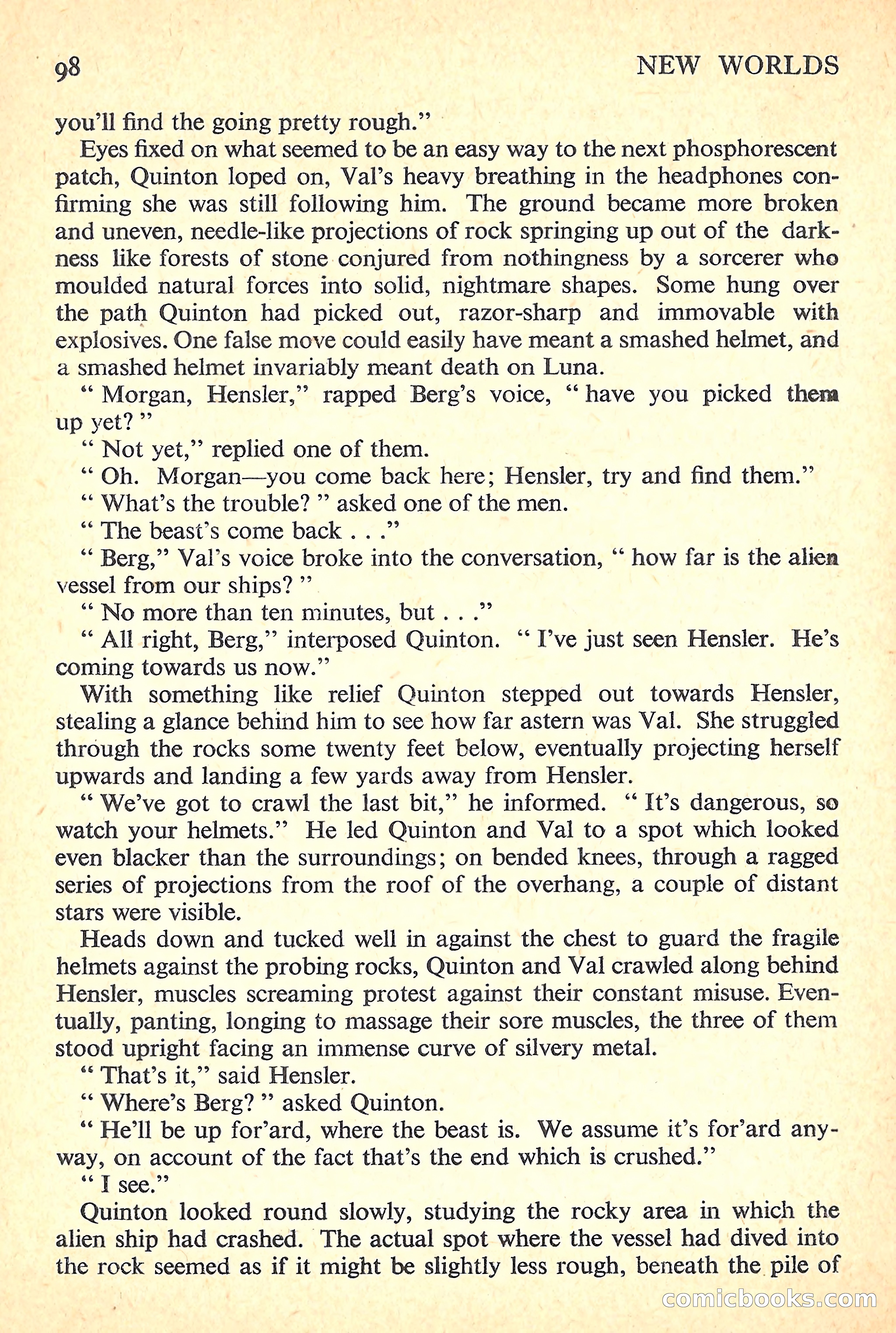 New Worlds Science Fiction No. 25 — page 100 of 132