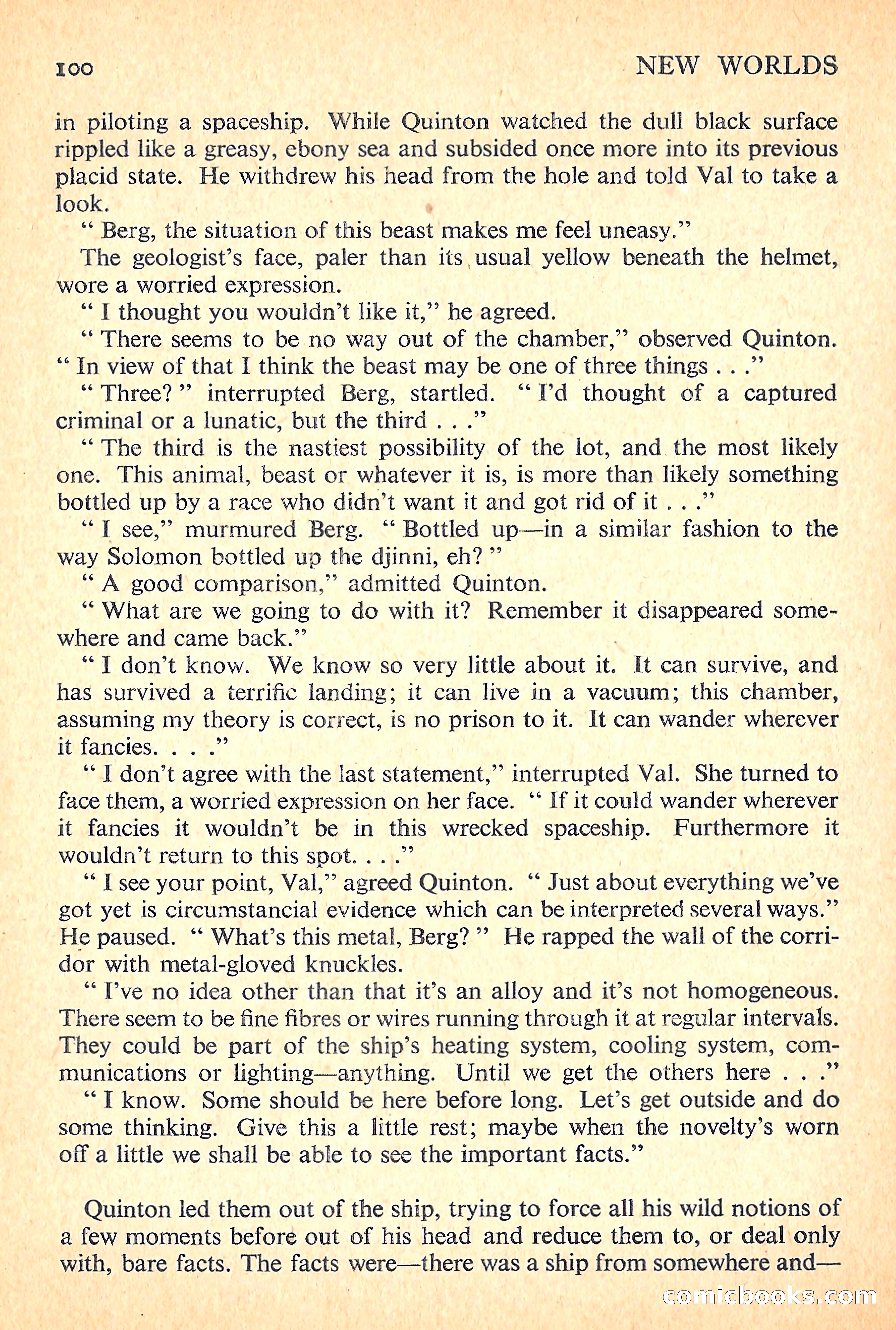 New Worlds Science Fiction No. 25 — page 102 of 132