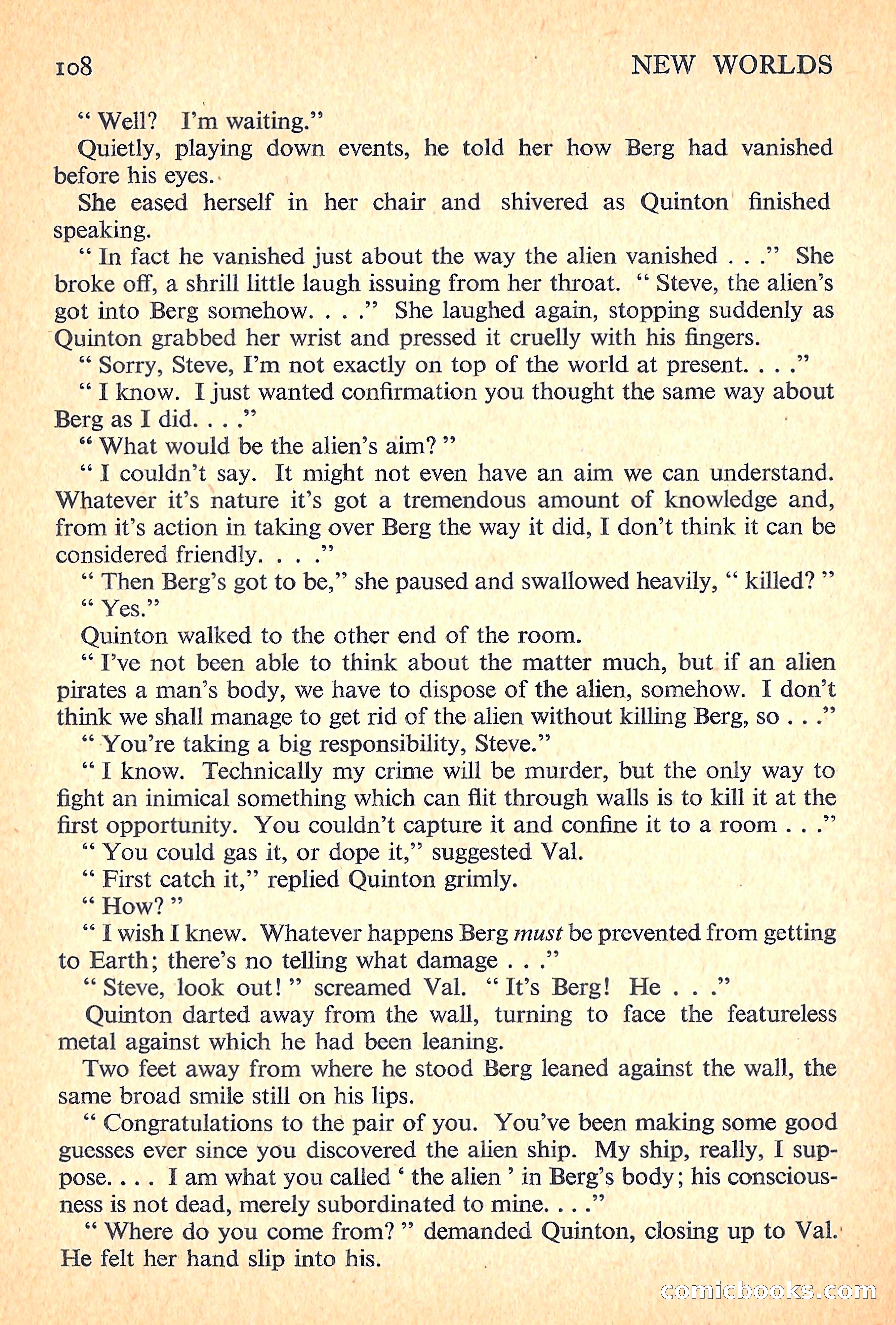New Worlds Science Fiction No. 25 — page 110 of 132