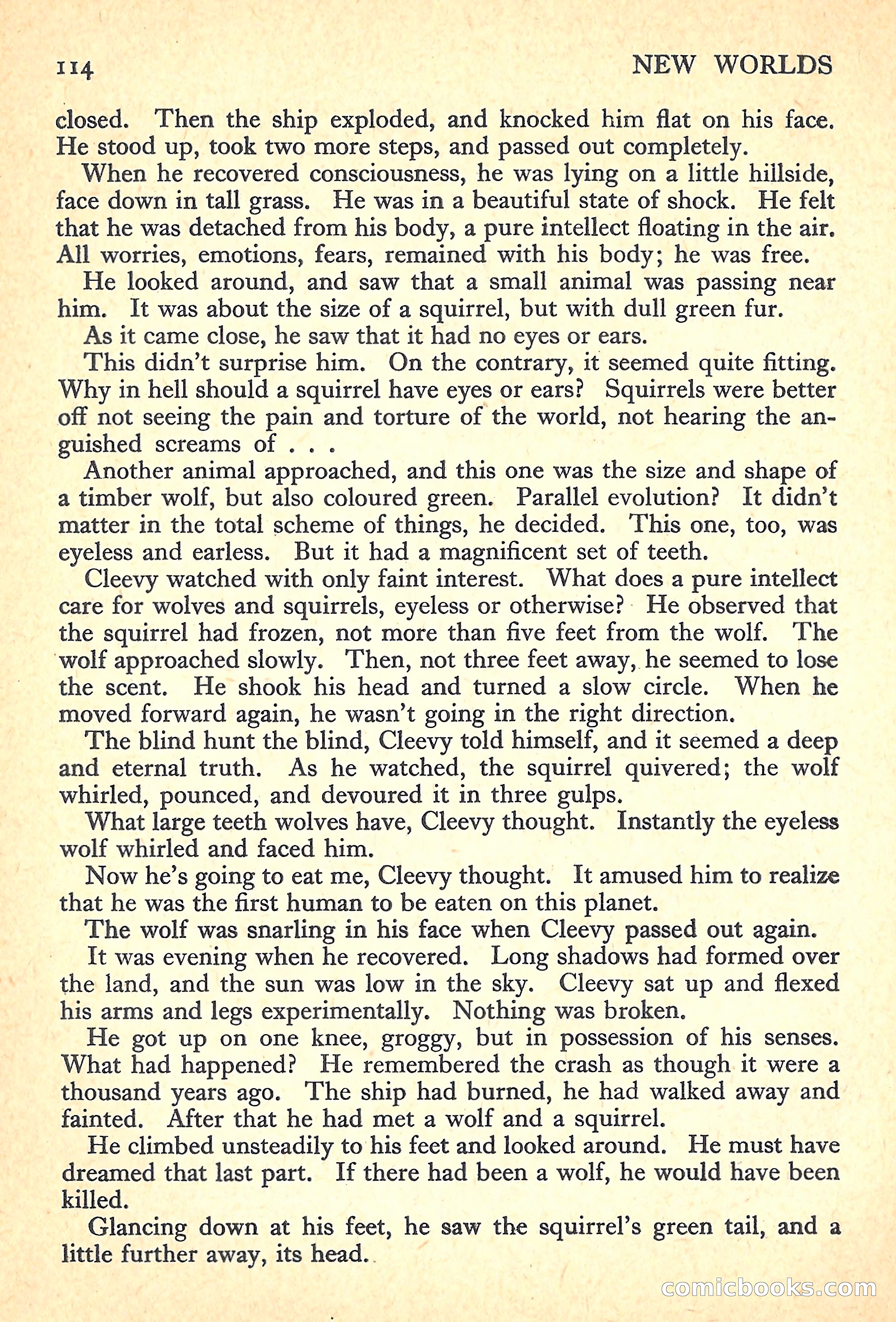 New Worlds Science Fiction No. 25 — page 116 of 132