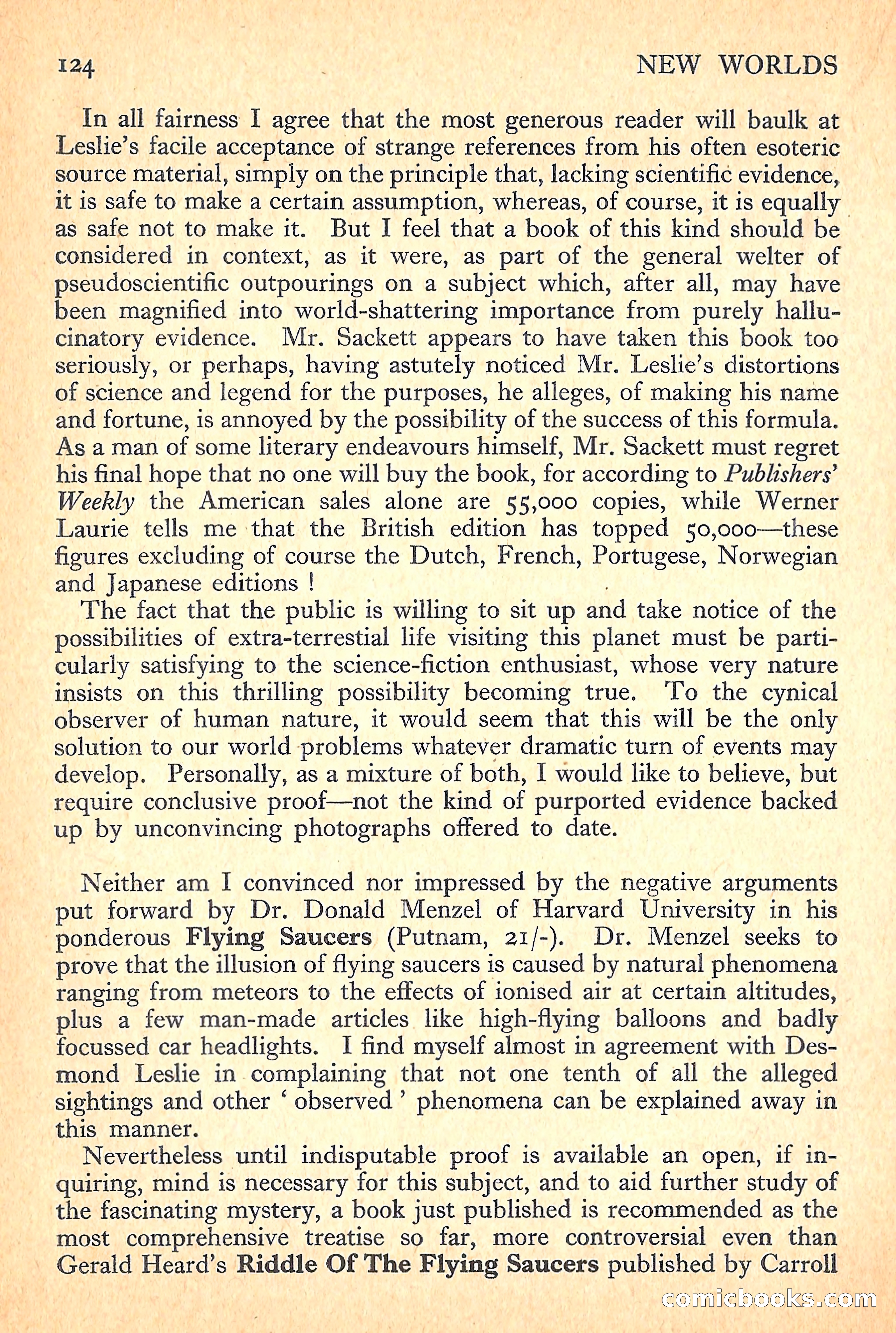 New Worlds Science Fiction No. 25 — page 126 of 132