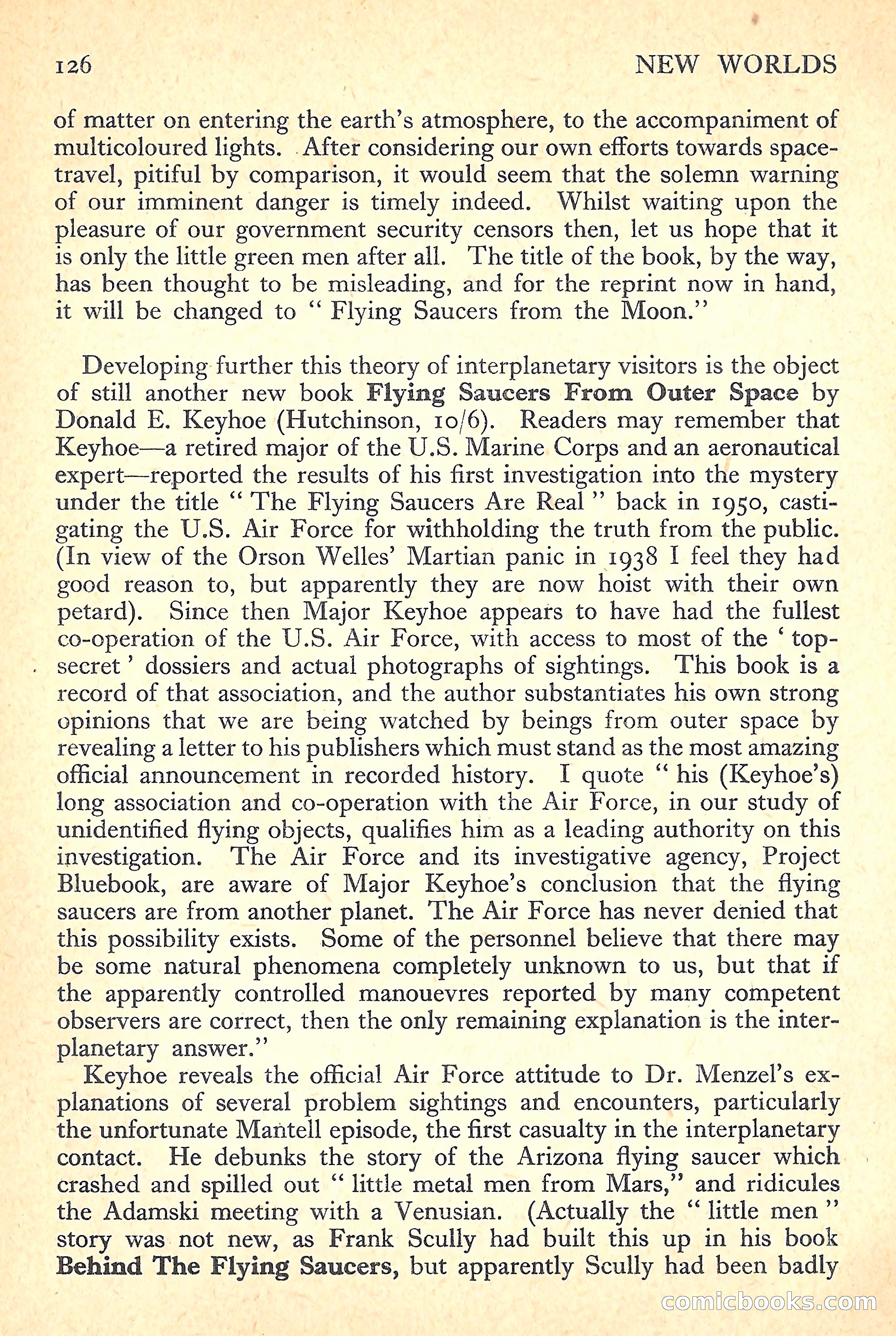 New Worlds Science Fiction No. 25 — page 128 of 132
