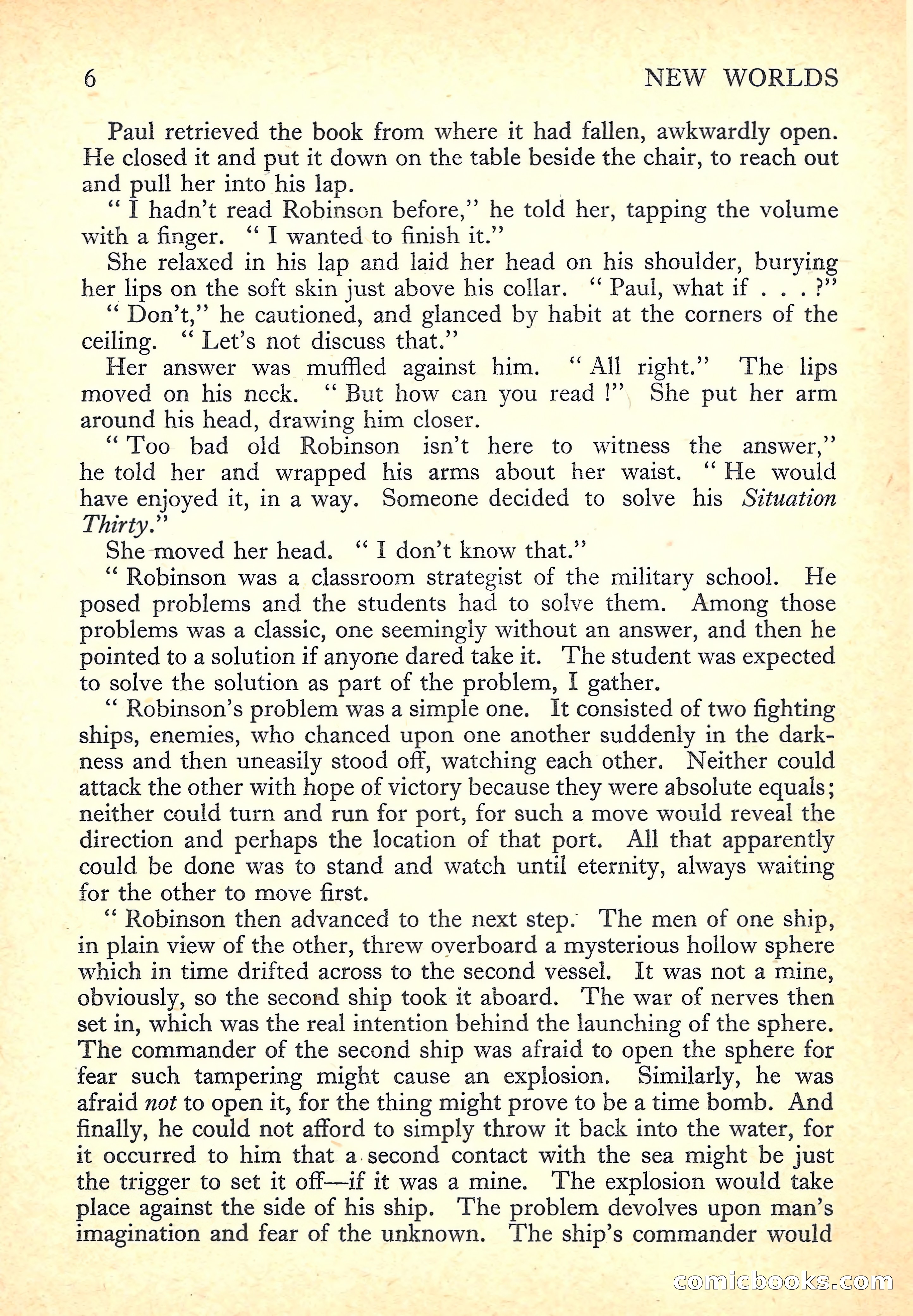 New Worlds Science Fiction No. 26 — page 8 of 132