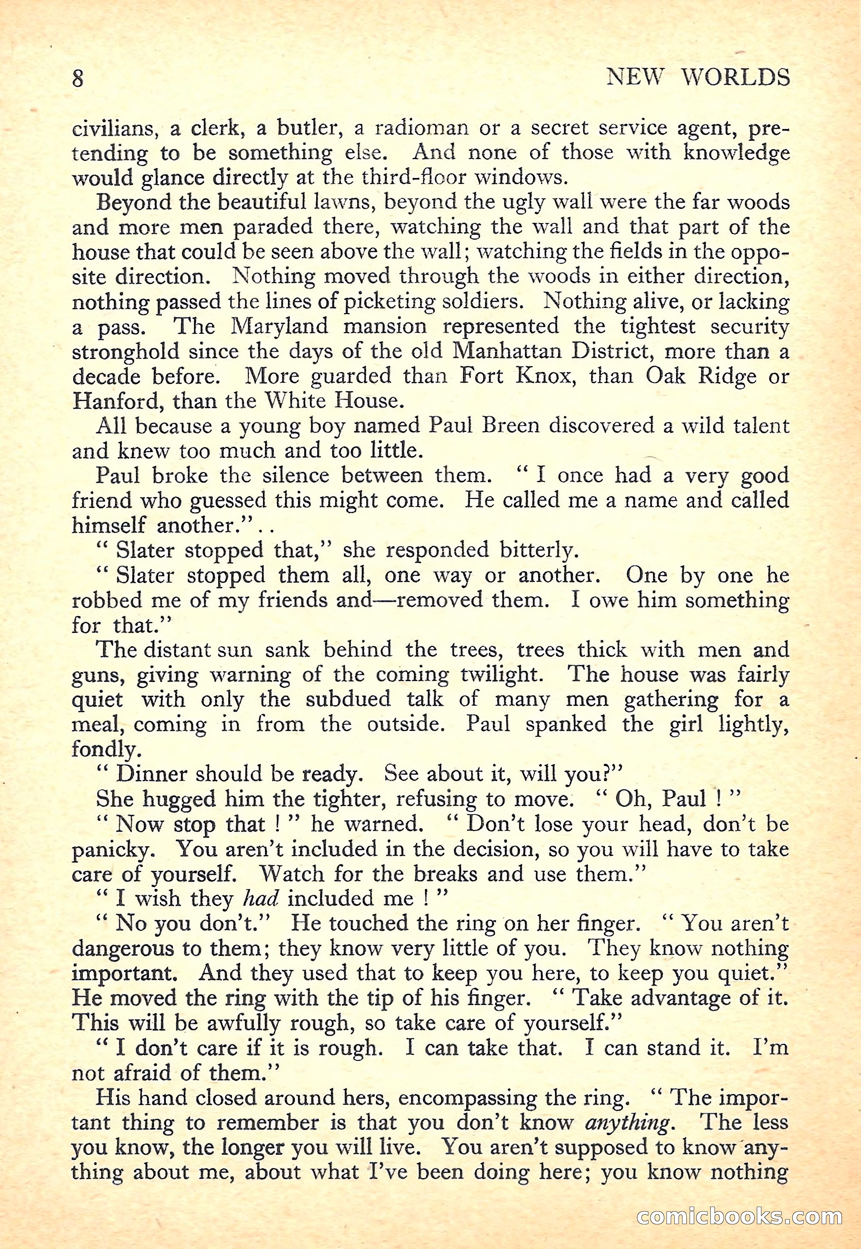 New Worlds Science Fiction No. 26 — page 10 of 132