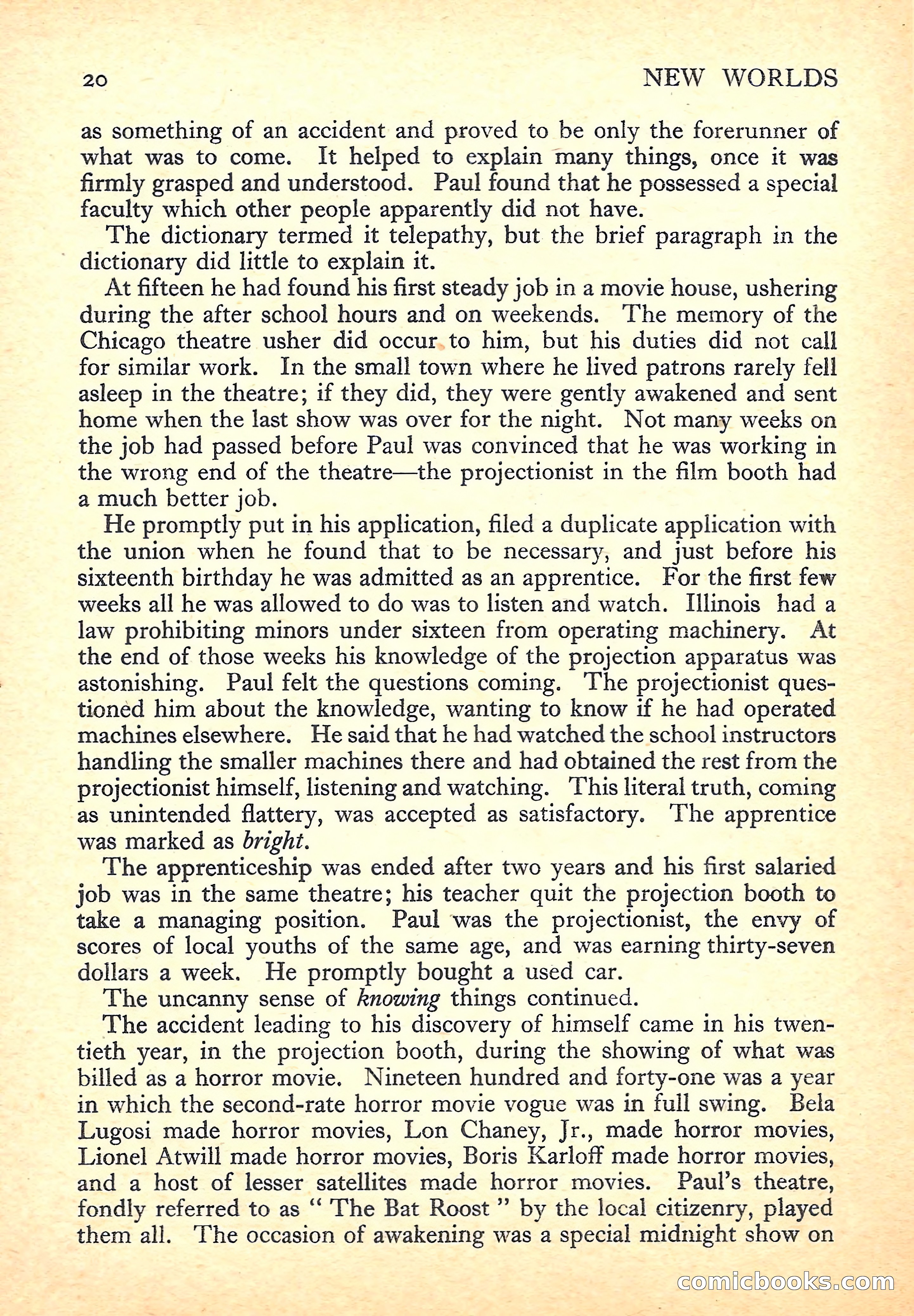 New Worlds Science Fiction No. 26 — page 22 of 132