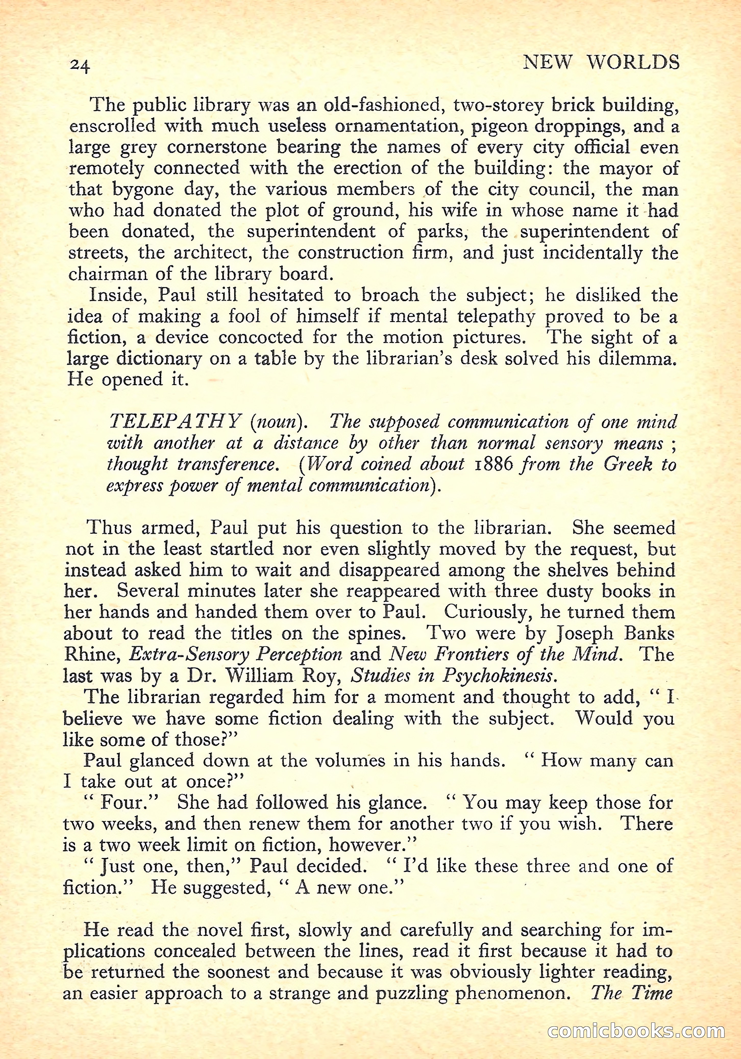 New Worlds Science Fiction No. 26 — page 26 of 132