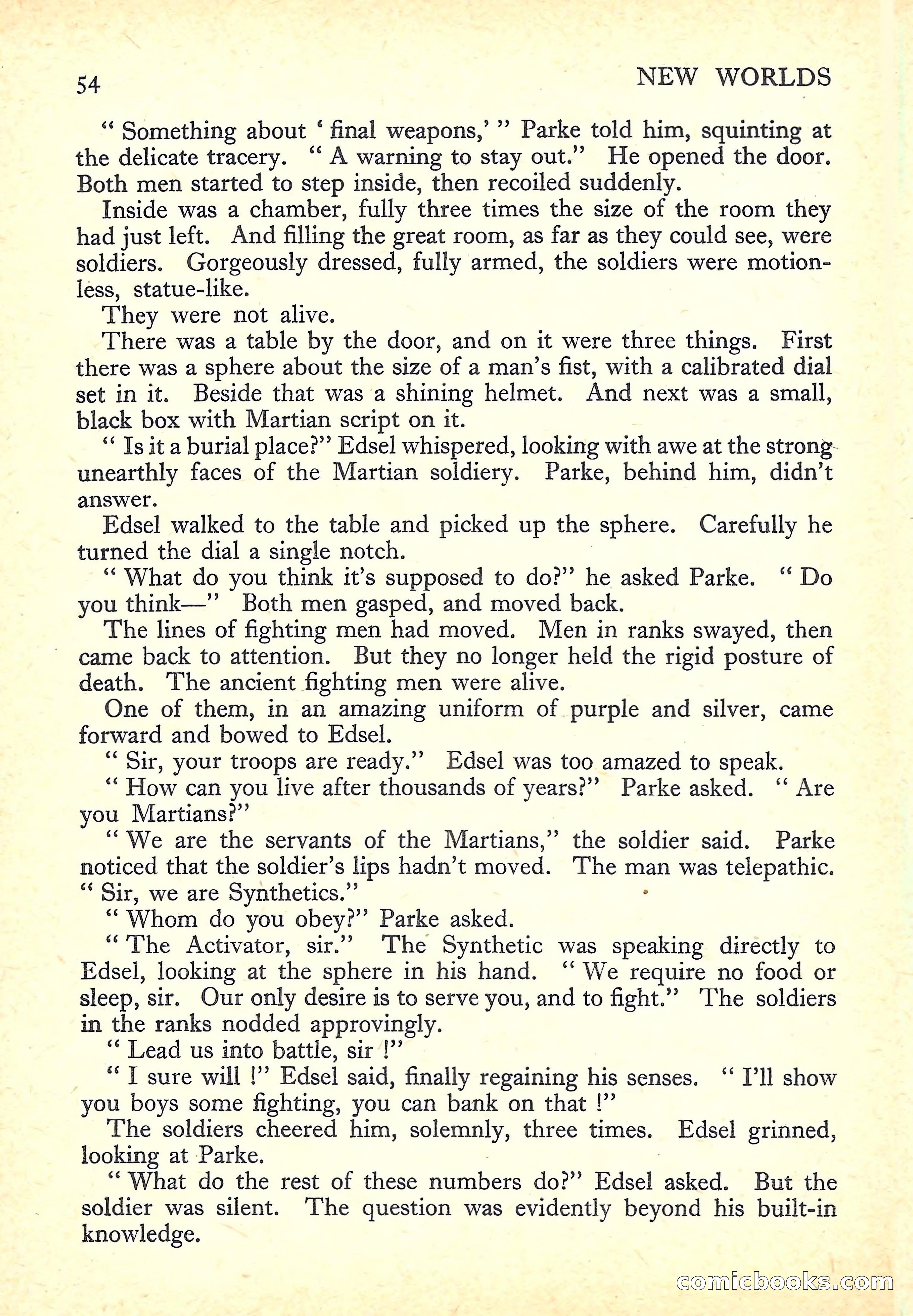 New Worlds Science Fiction No. 26 — page 56 of 132