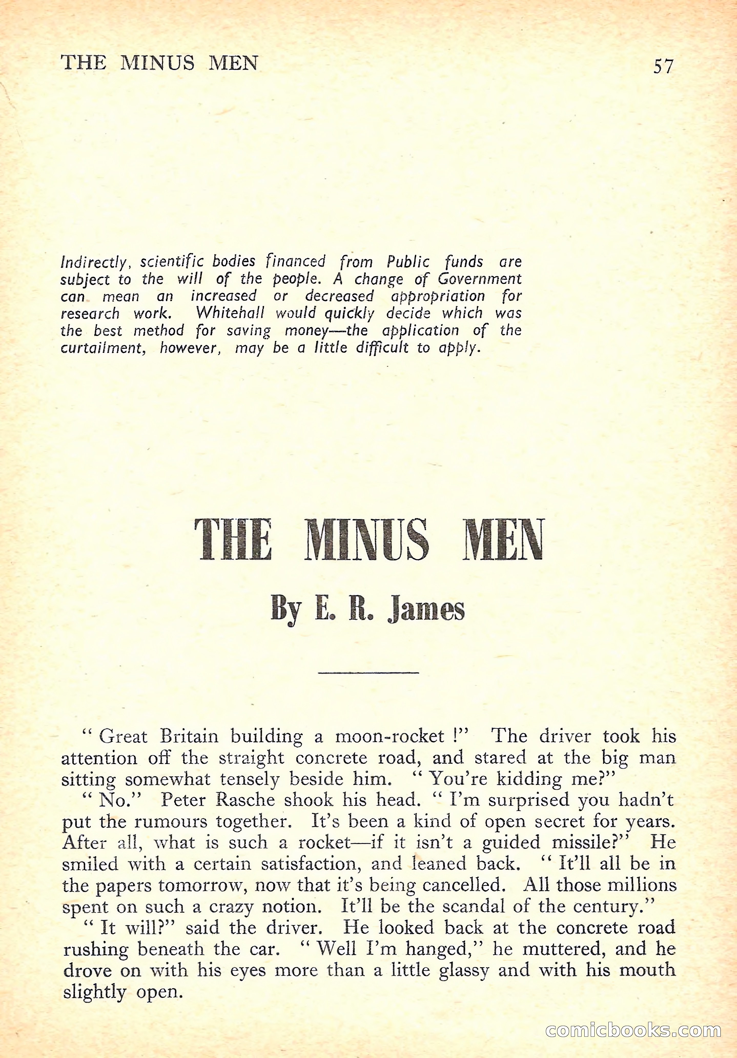 New Worlds Science Fiction No. 26 — page 59 of 132