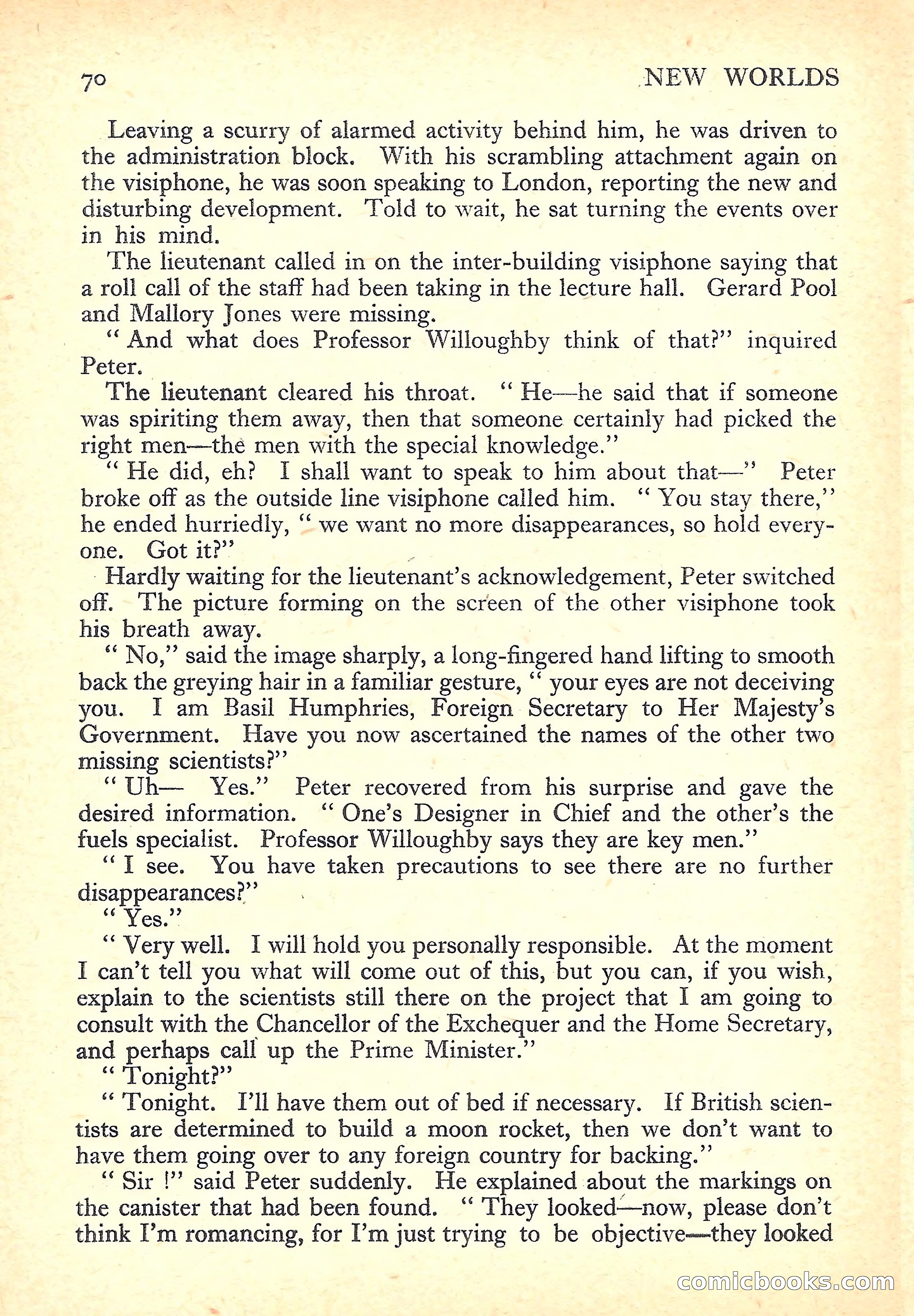 New Worlds Science Fiction No. 26 — page 72 of 132