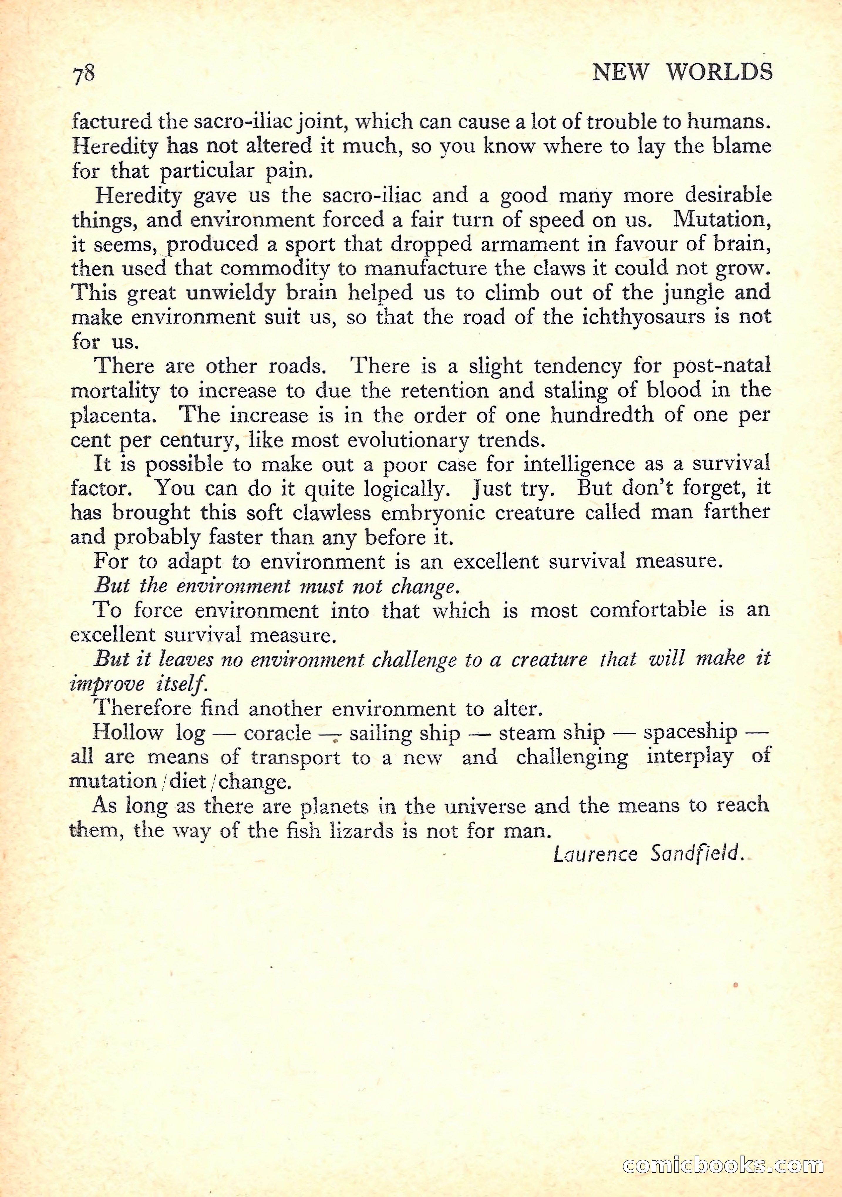 New Worlds Science Fiction No. 26 — page 80 of 132
