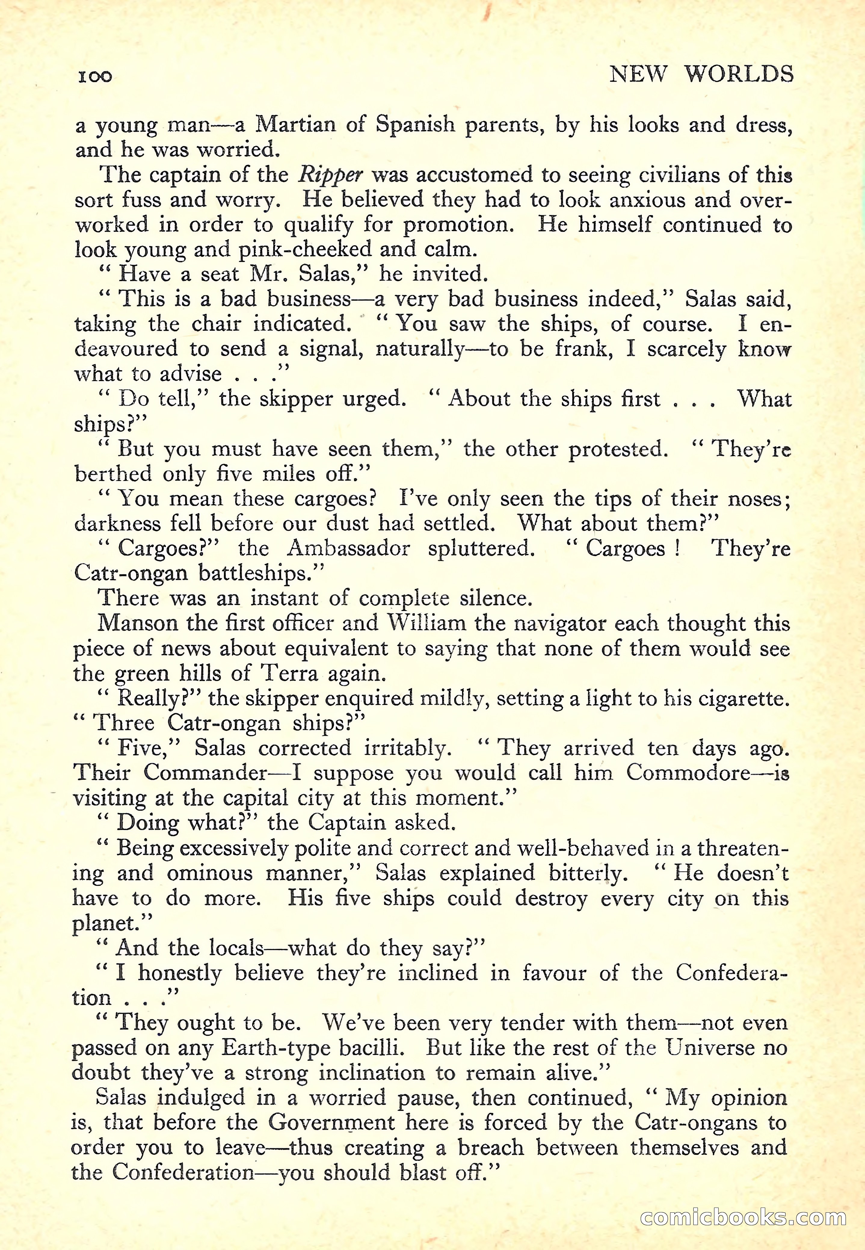 New Worlds Science Fiction No. 26 — page 102 of 132