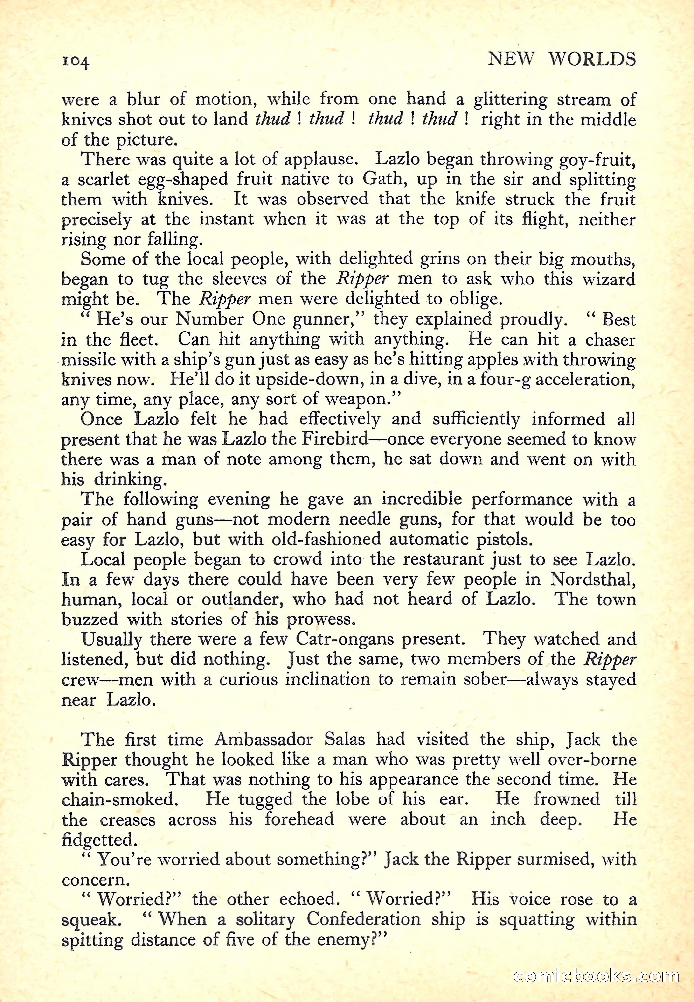 New Worlds Science Fiction No. 26 — page 106 of 132
