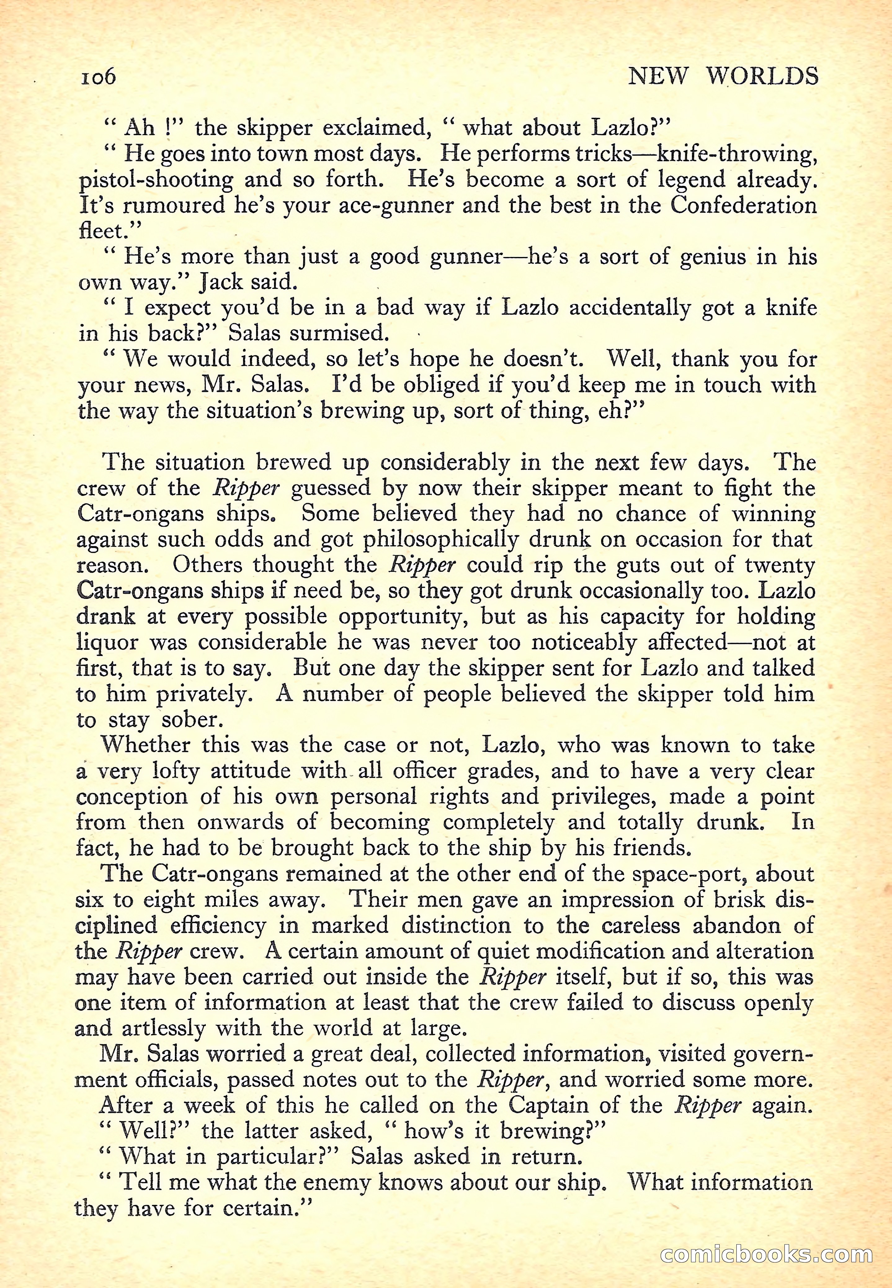 New Worlds Science Fiction No. 26 — page 108 of 132