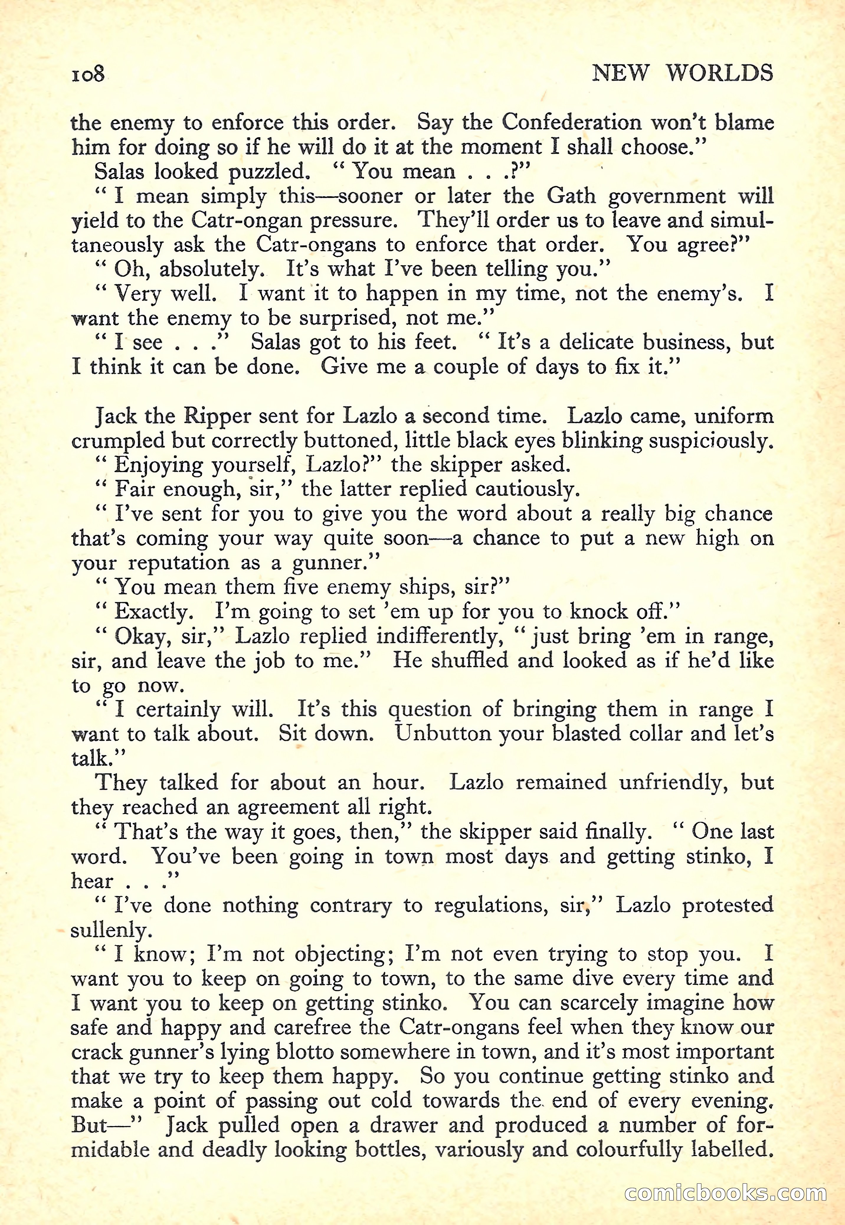 New Worlds Science Fiction No. 26 — page 110 of 132