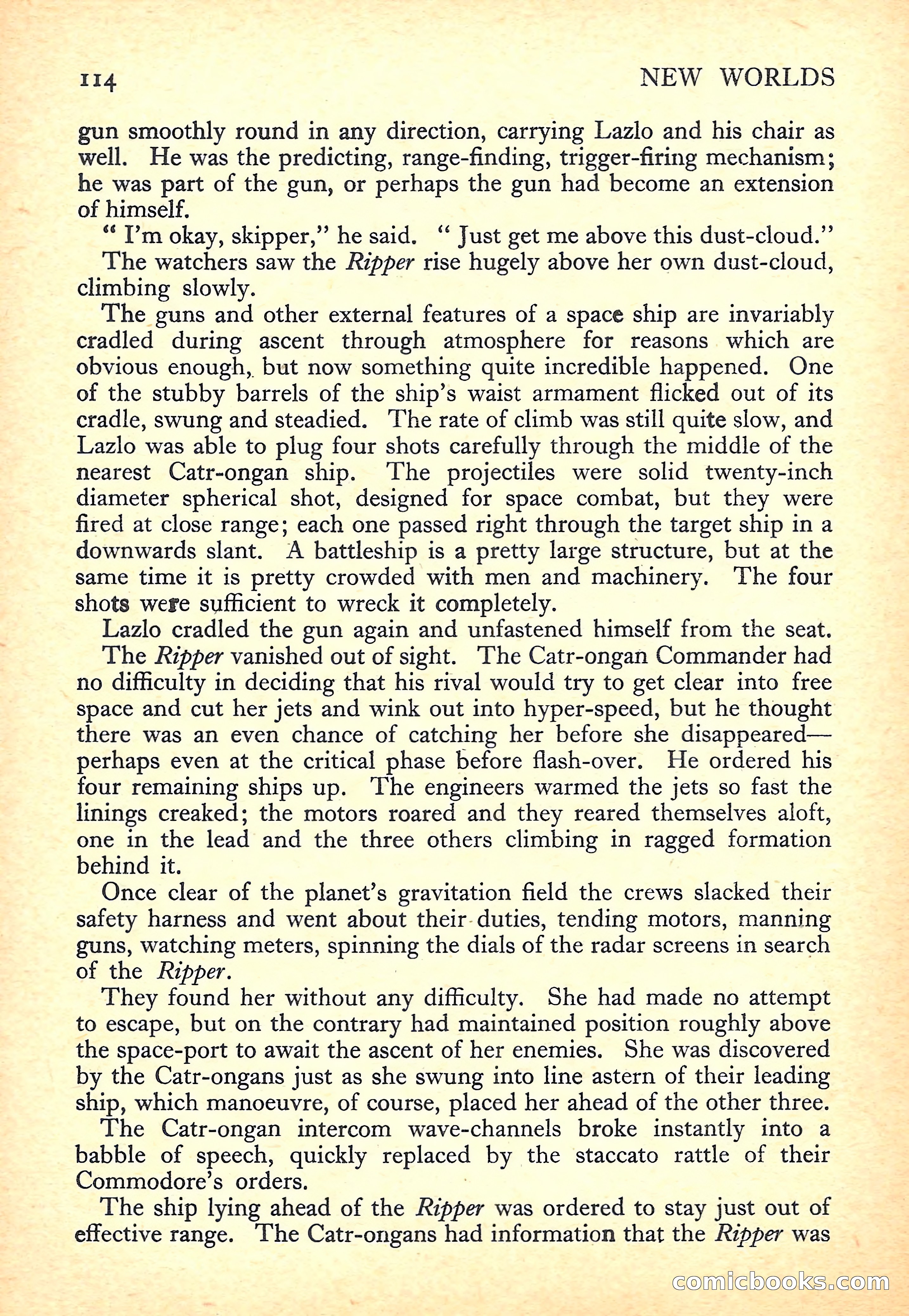 New Worlds Science Fiction No. 26 — page 116 of 132