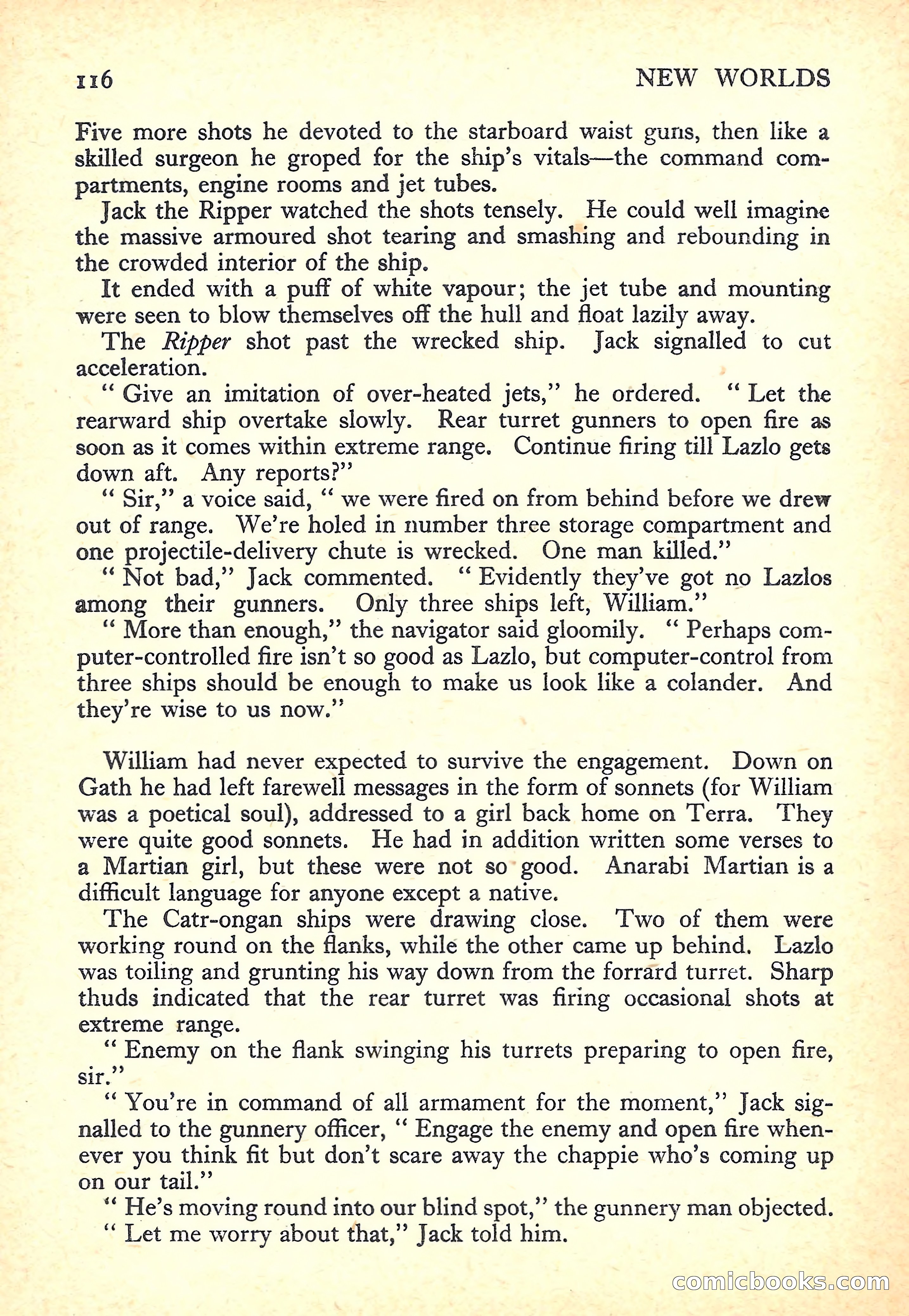 New Worlds Science Fiction No. 26 — page 118 of 132