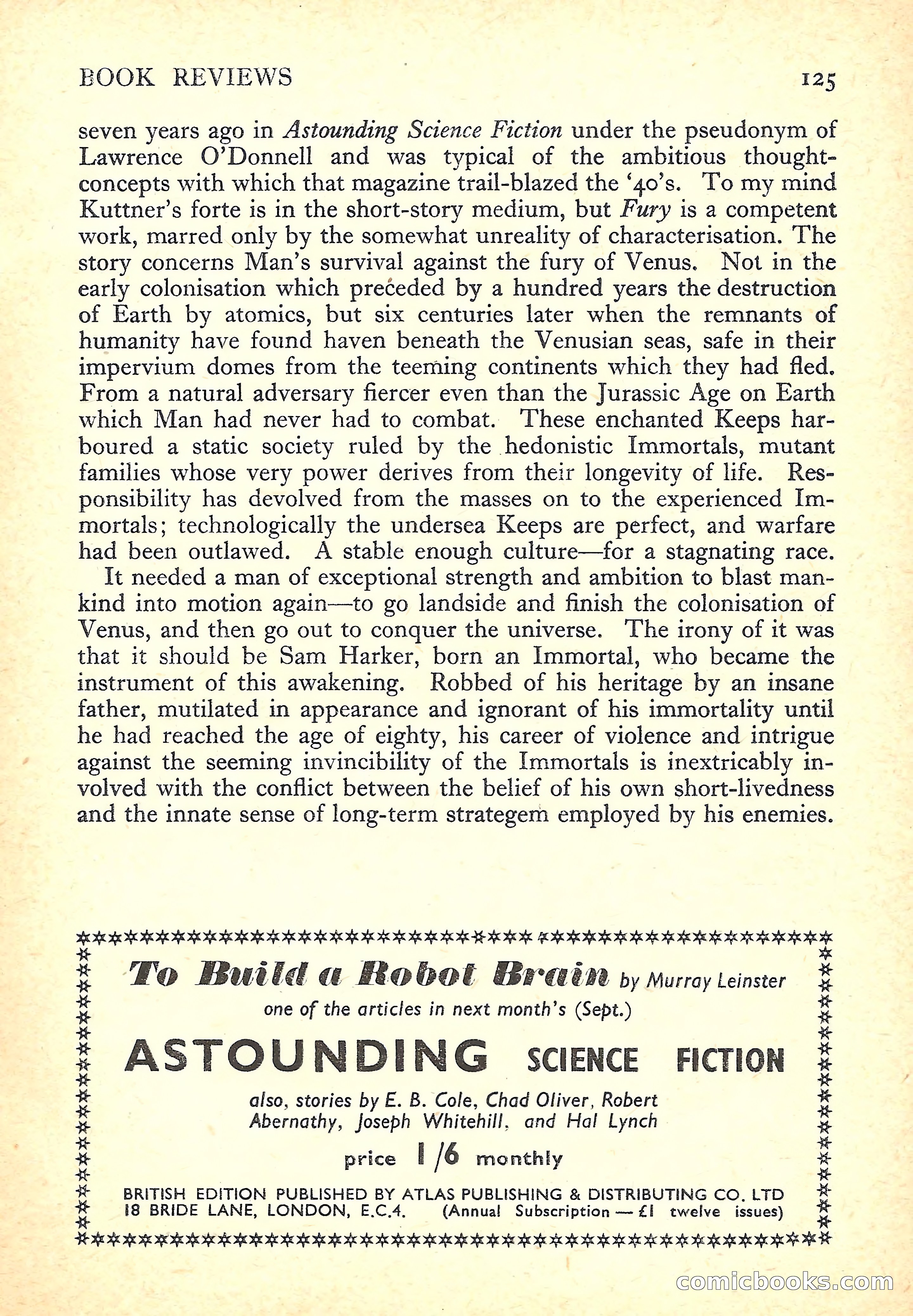 New Worlds Science Fiction No. 26 — page 127 of 132