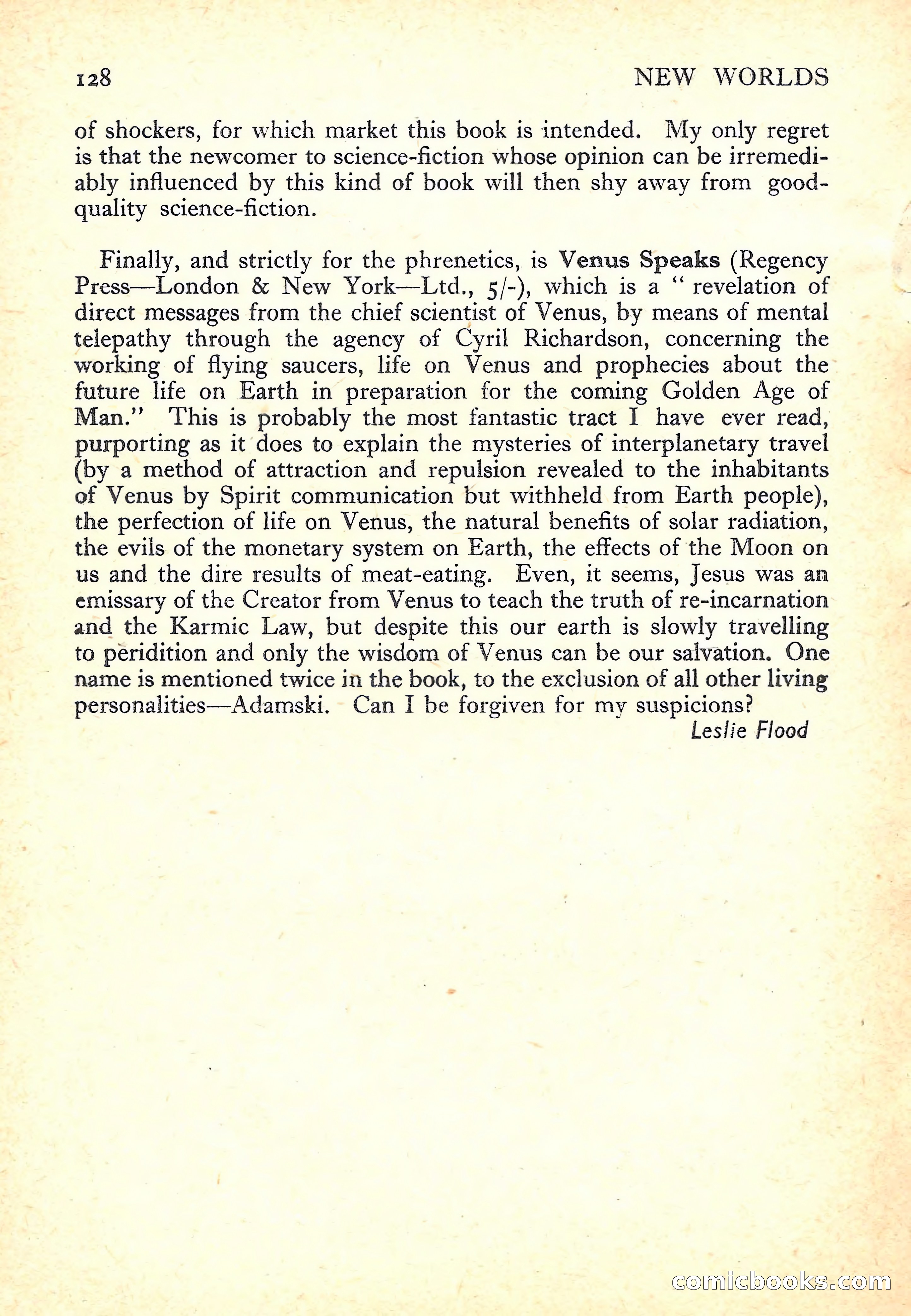 New Worlds Science Fiction No. 26 — page 130 of 132