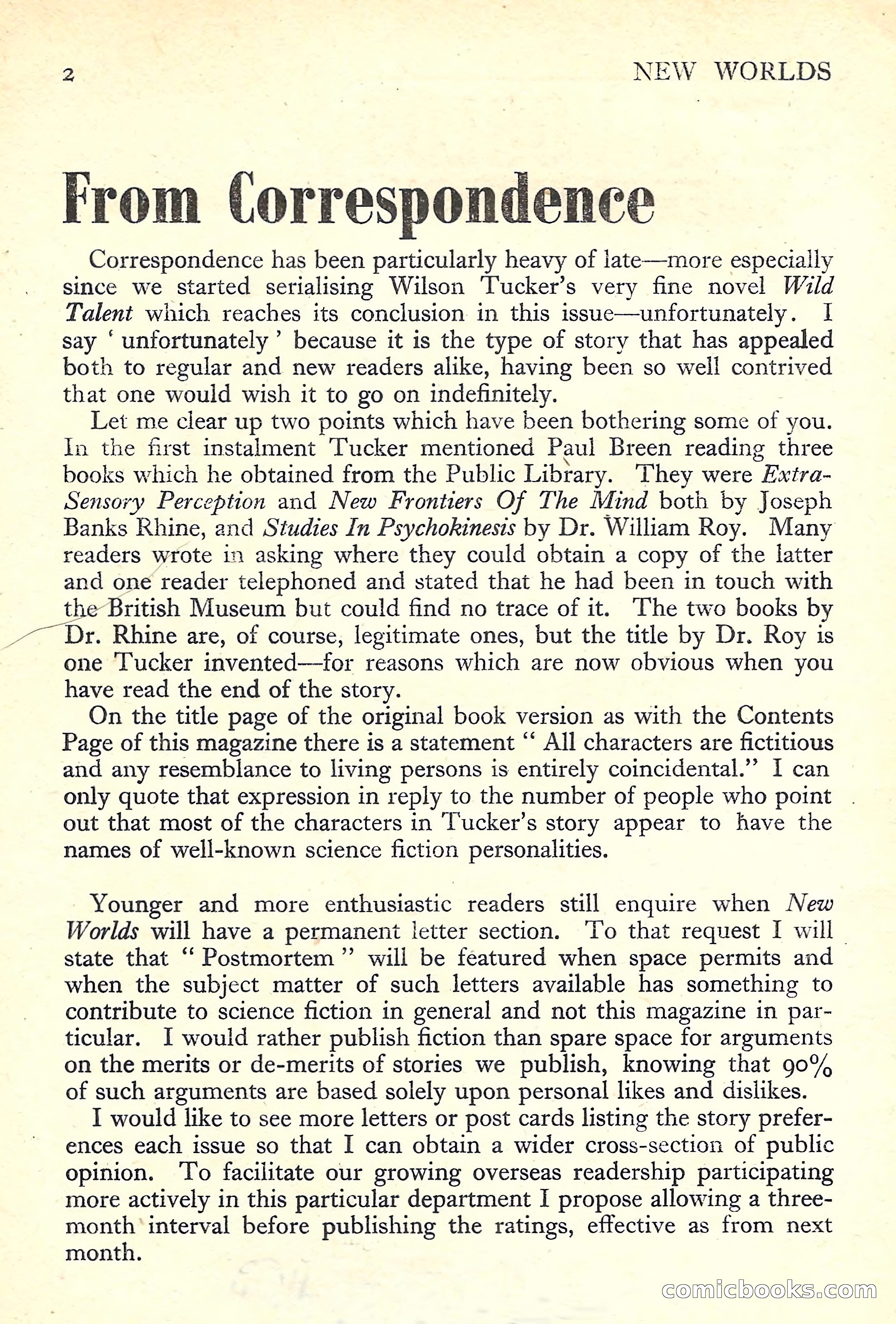 New Worlds Science Fiction No. 28 — page 4 of 132