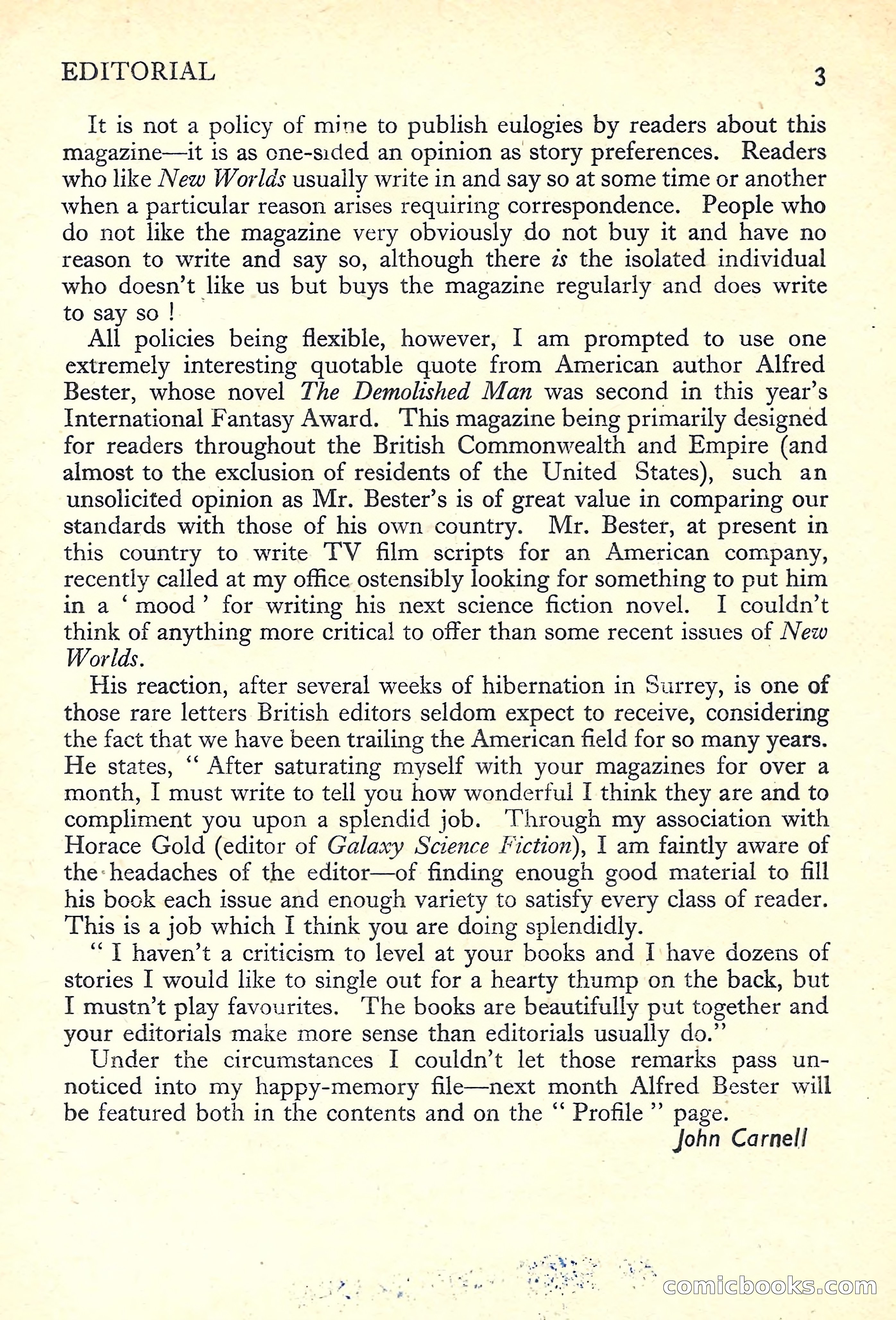 New Worlds Science Fiction No. 28 — page 5 of 132