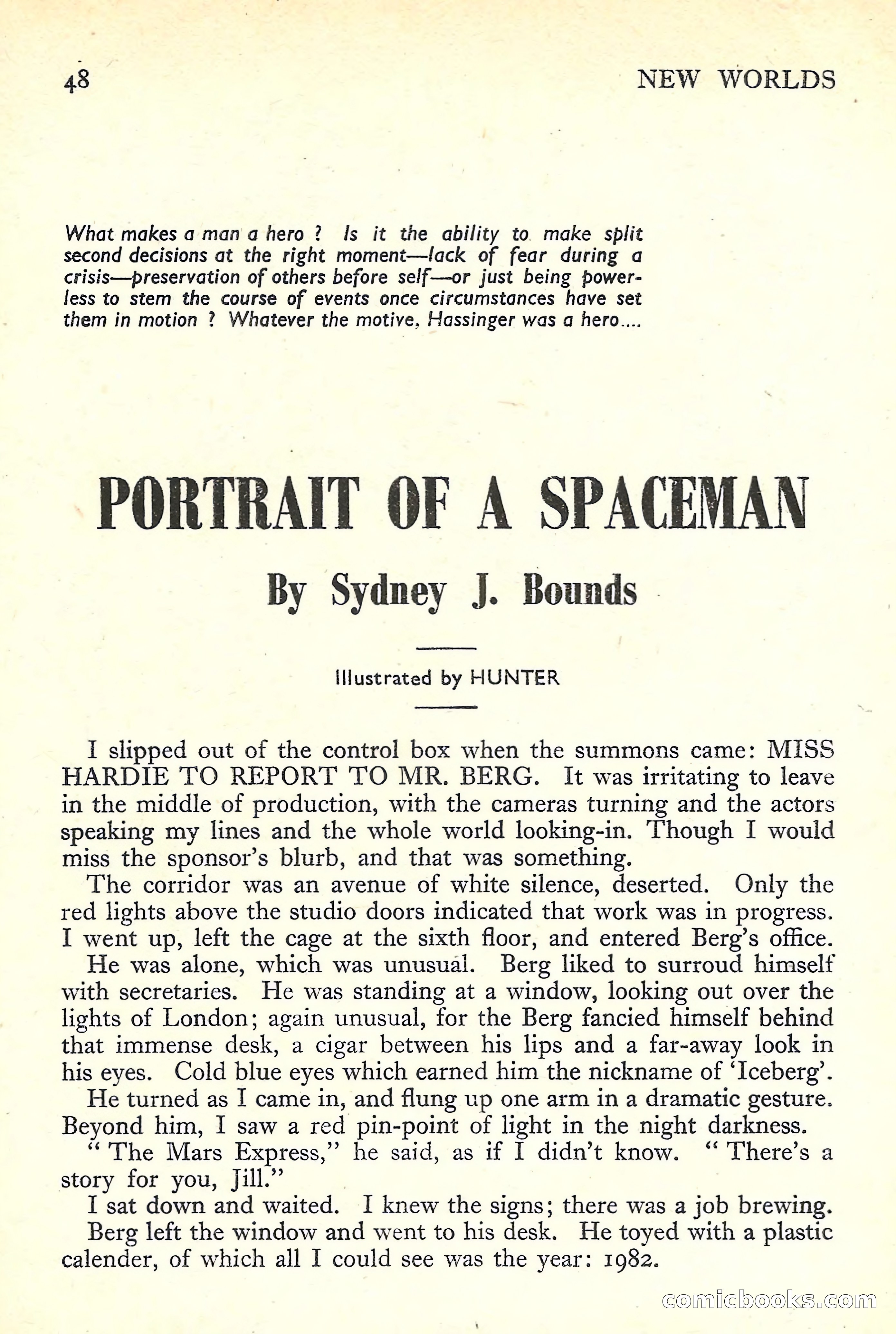 New Worlds Science Fiction No. 28 — page 50 of 132