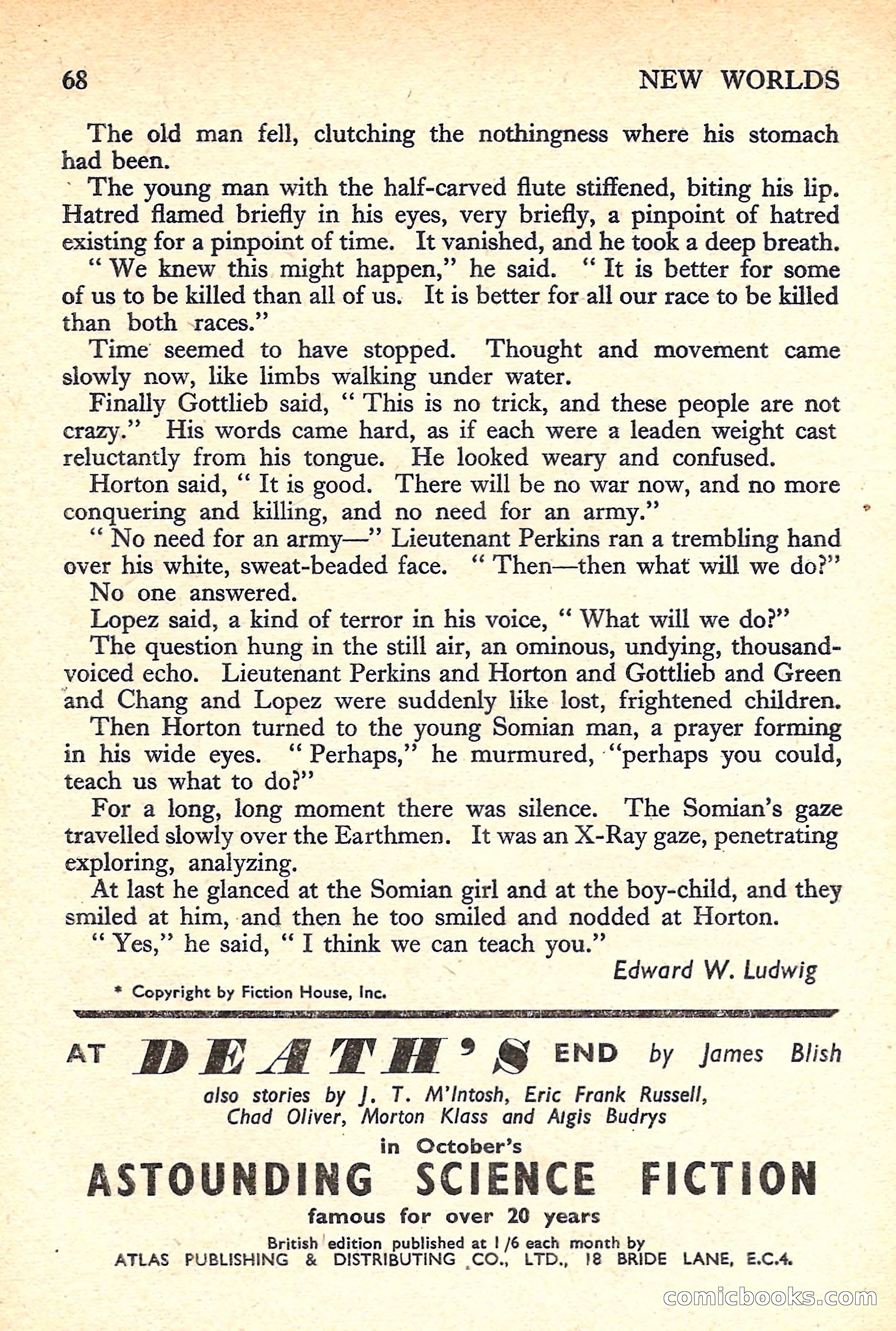 New Worlds Science Fiction No. 28 — page 70 of 132