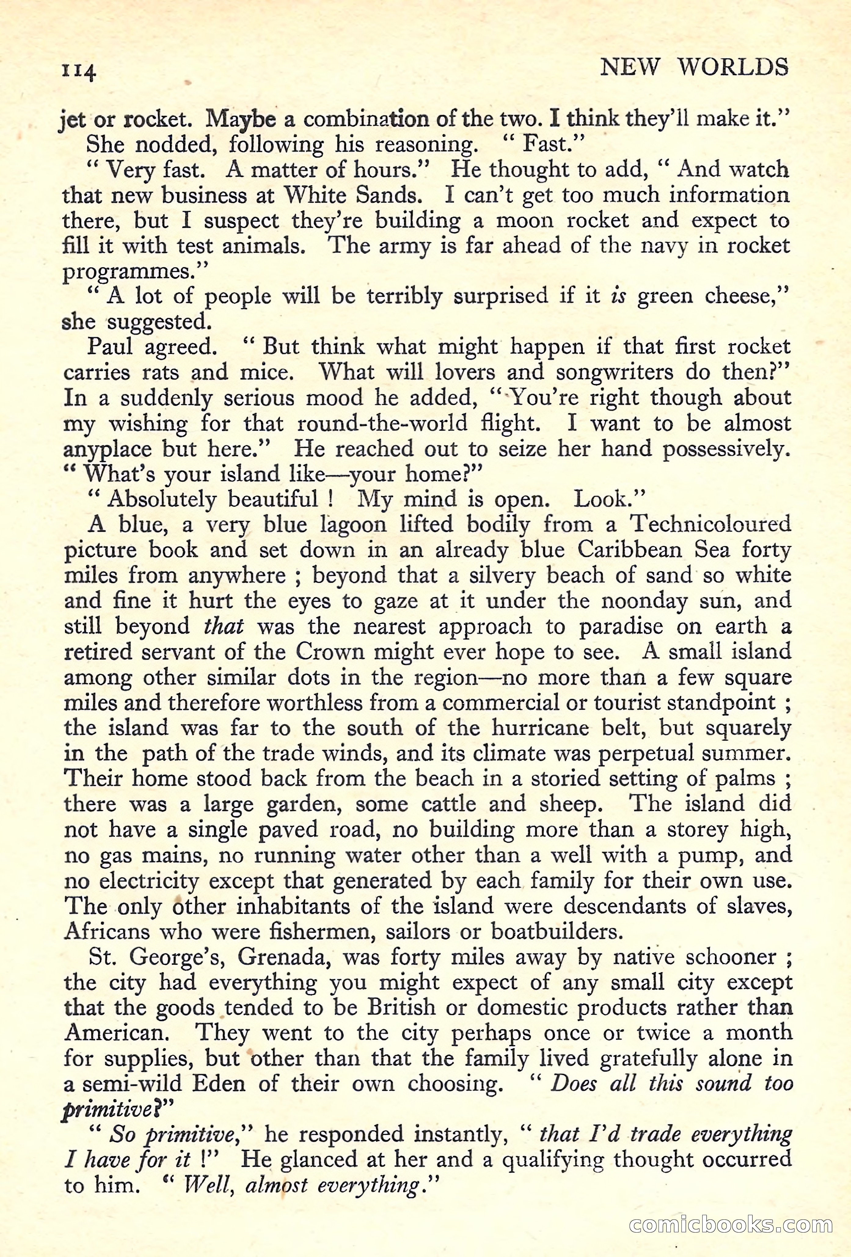 New Worlds Science Fiction No. 28 — page 116 of 132