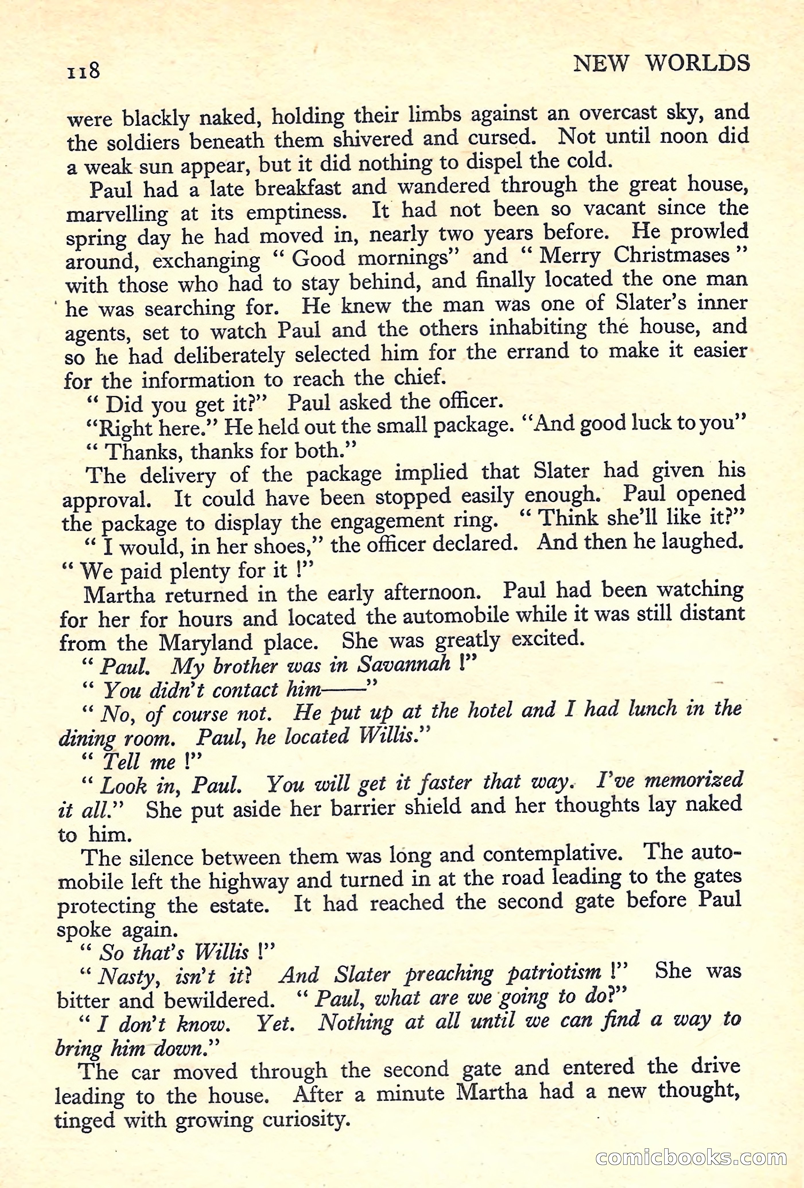 New Worlds Science Fiction No. 28 — page 120 of 132