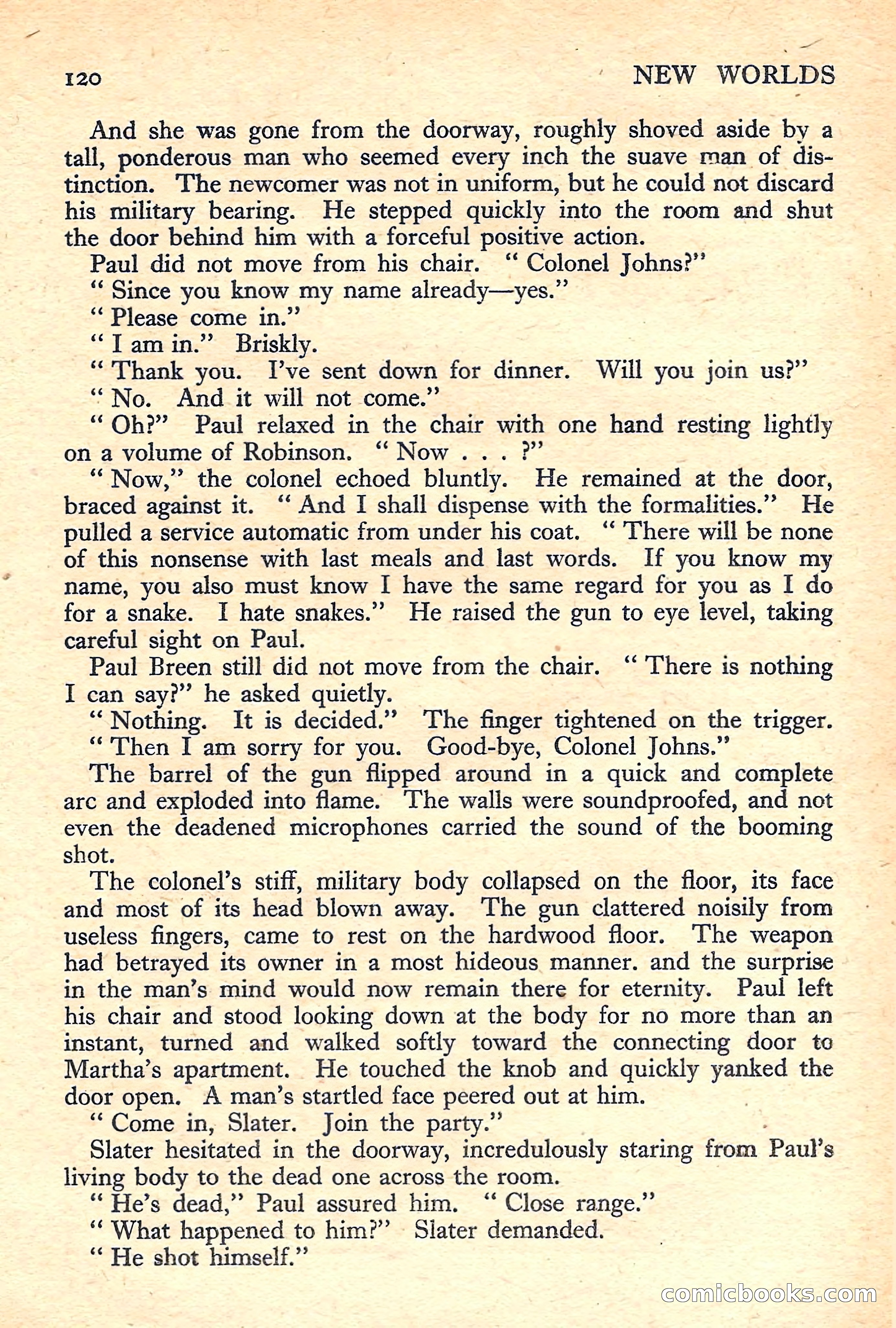 New Worlds Science Fiction No. 28 — page 122 of 132