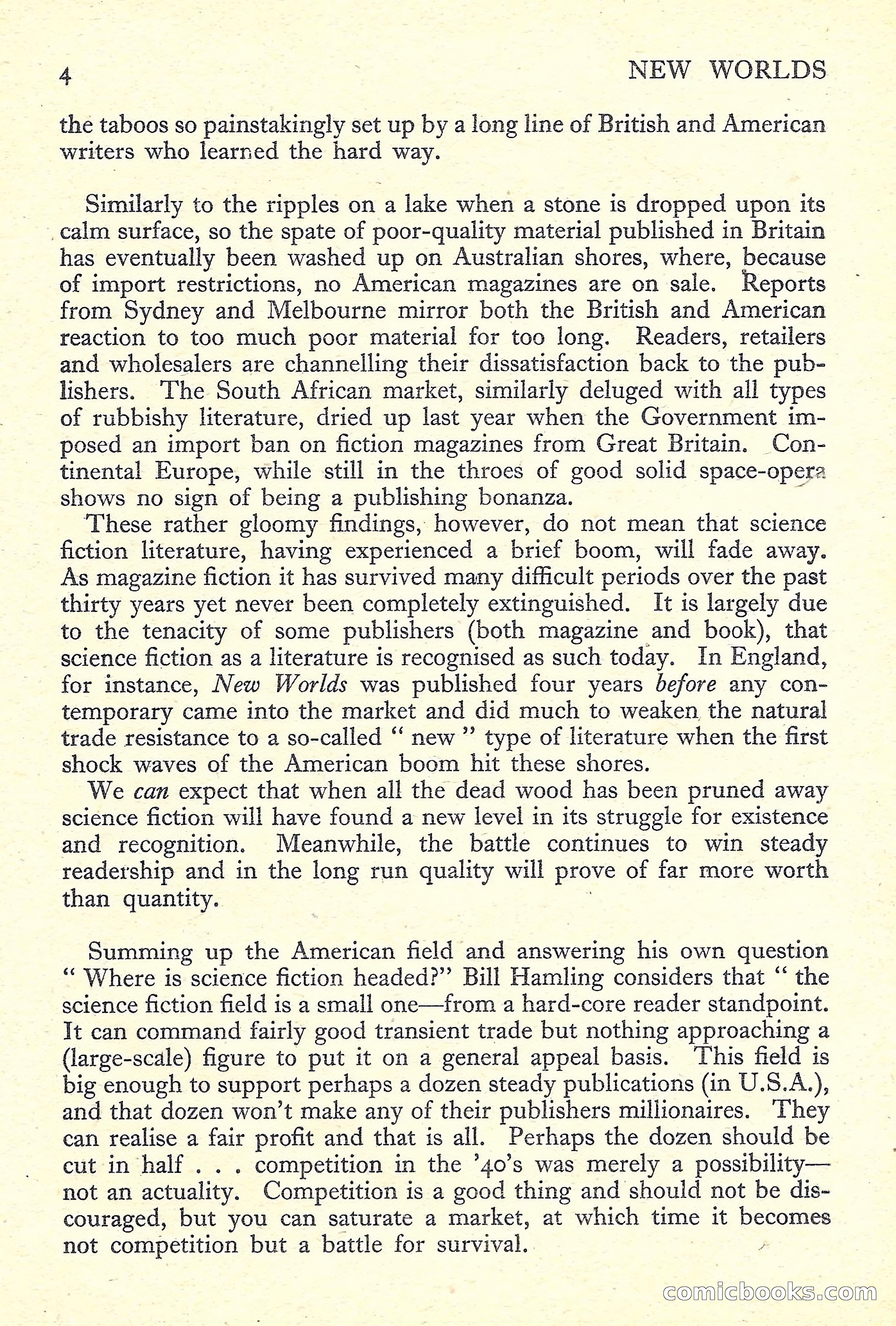 New Worlds Science Fiction No. 29 — page 6 of 132