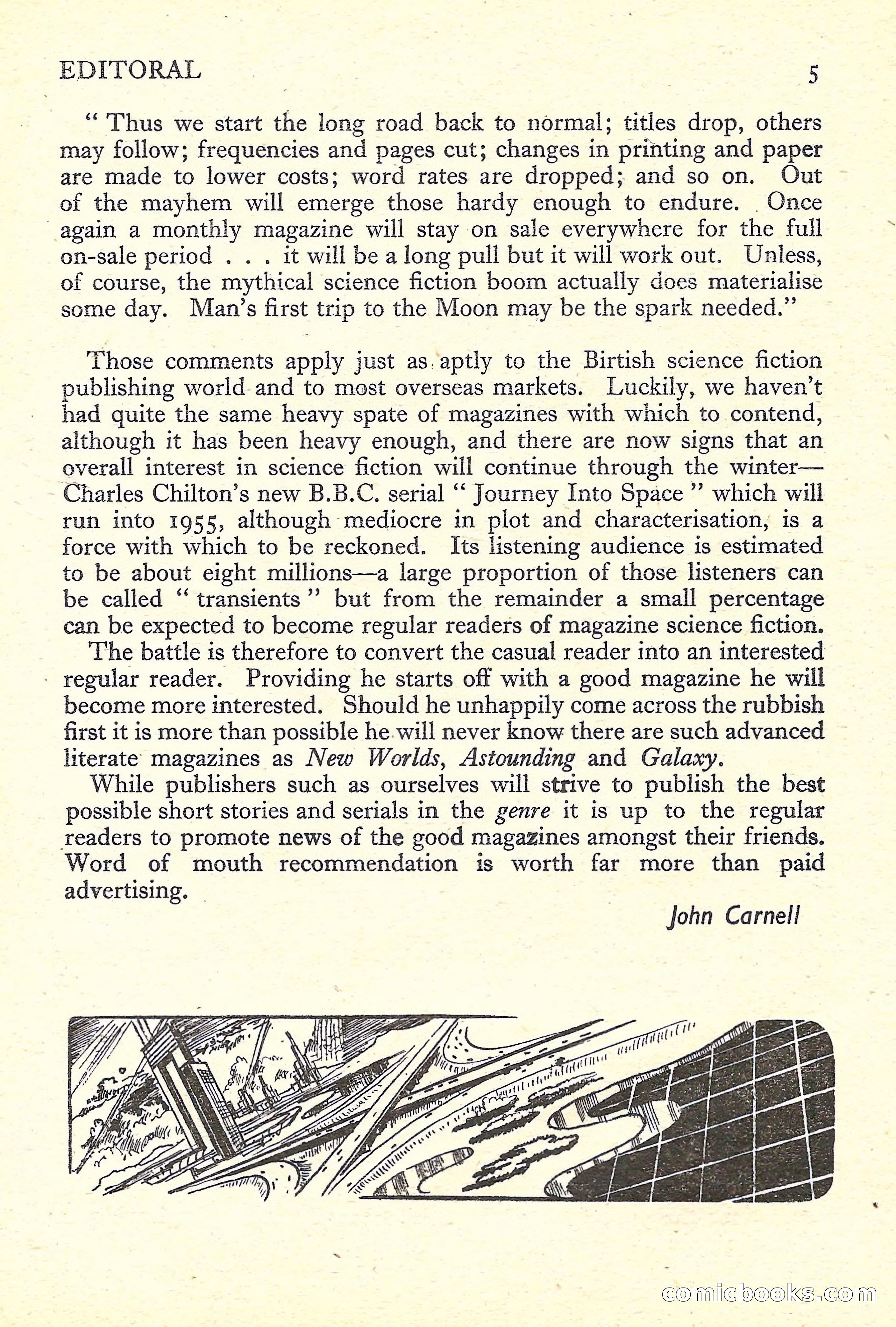 New Worlds Science Fiction No. 29 — page 7 of 132