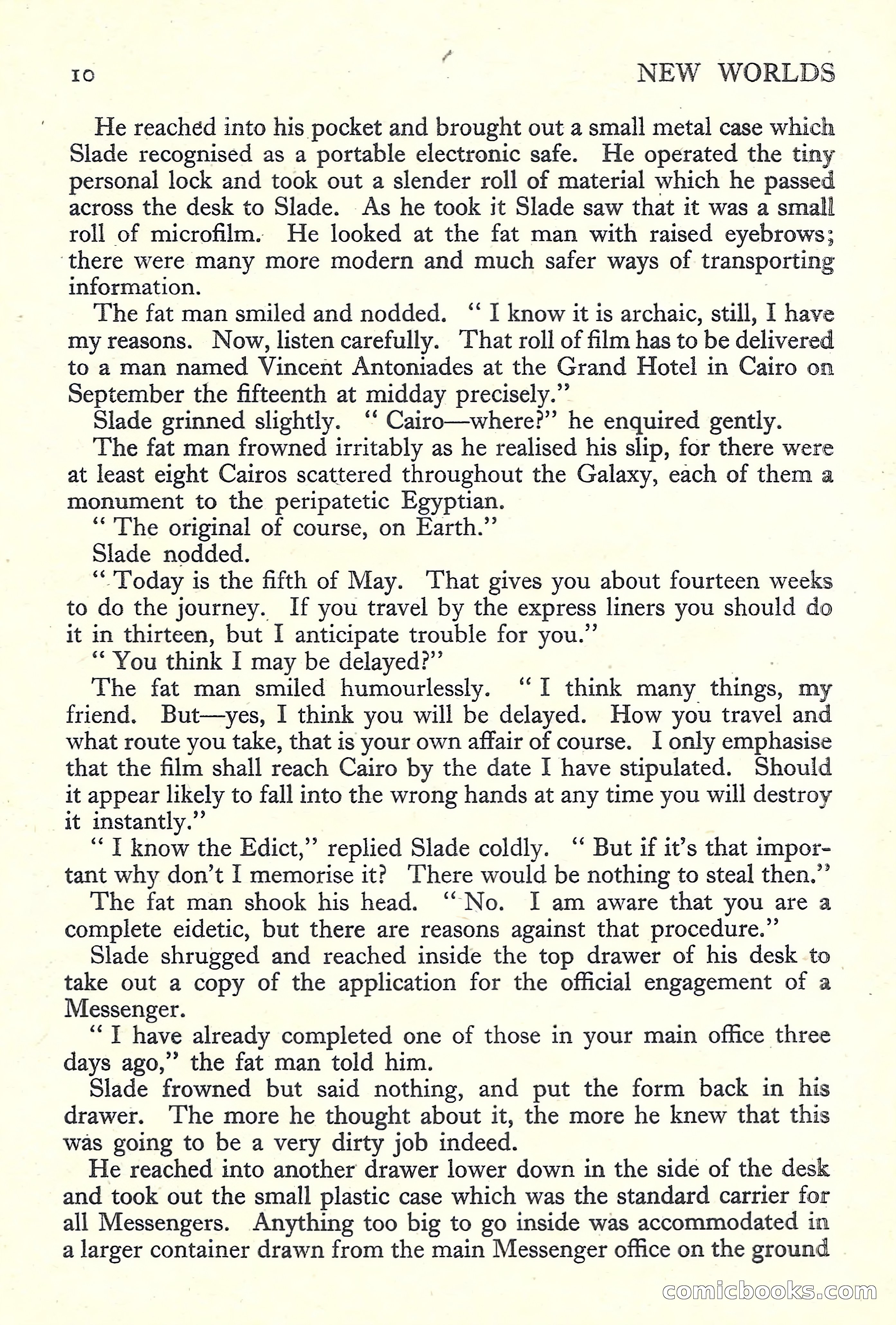 New Worlds Science Fiction No. 29 — page 12 of 132