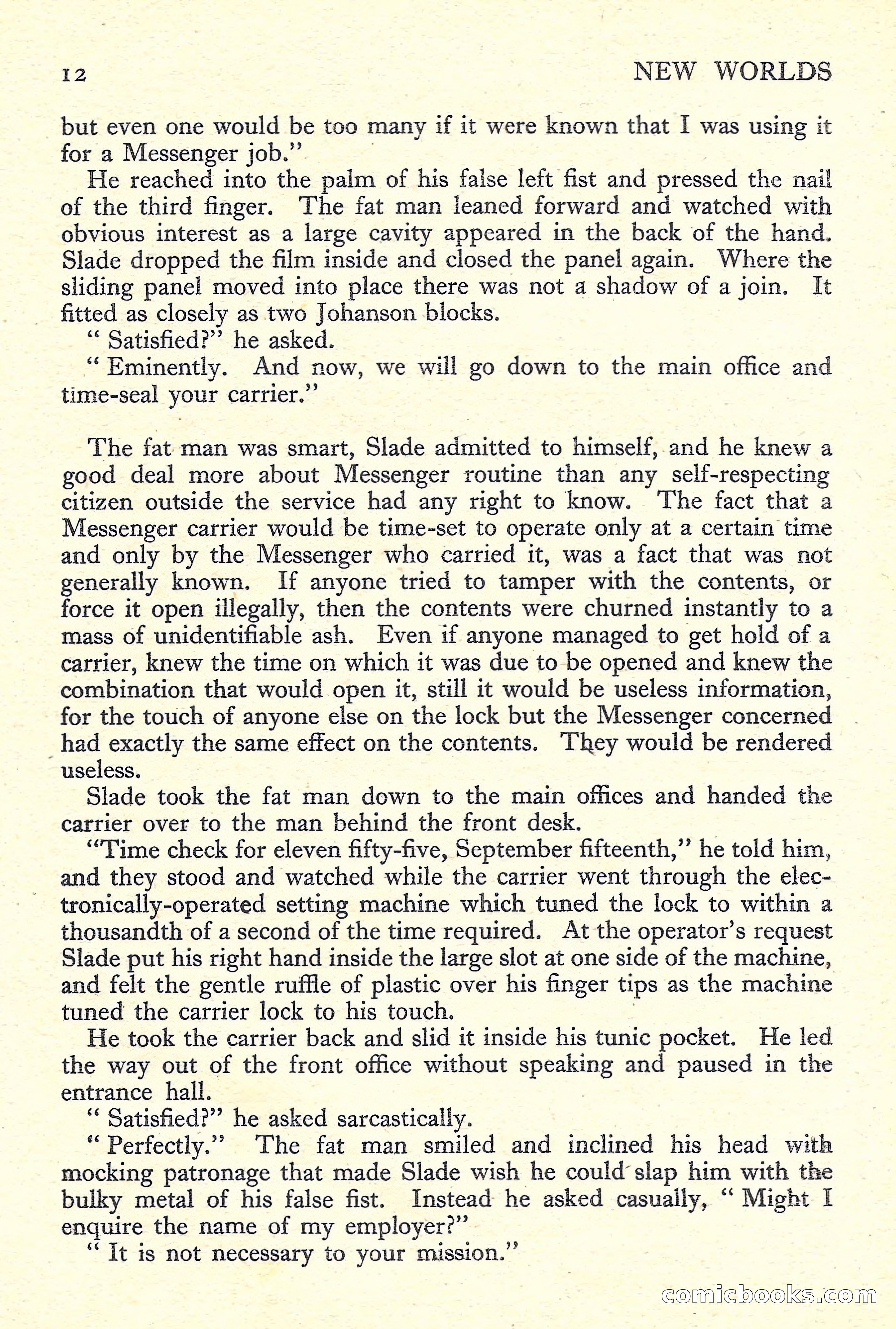 New Worlds Science Fiction No. 29 — page 14 of 132