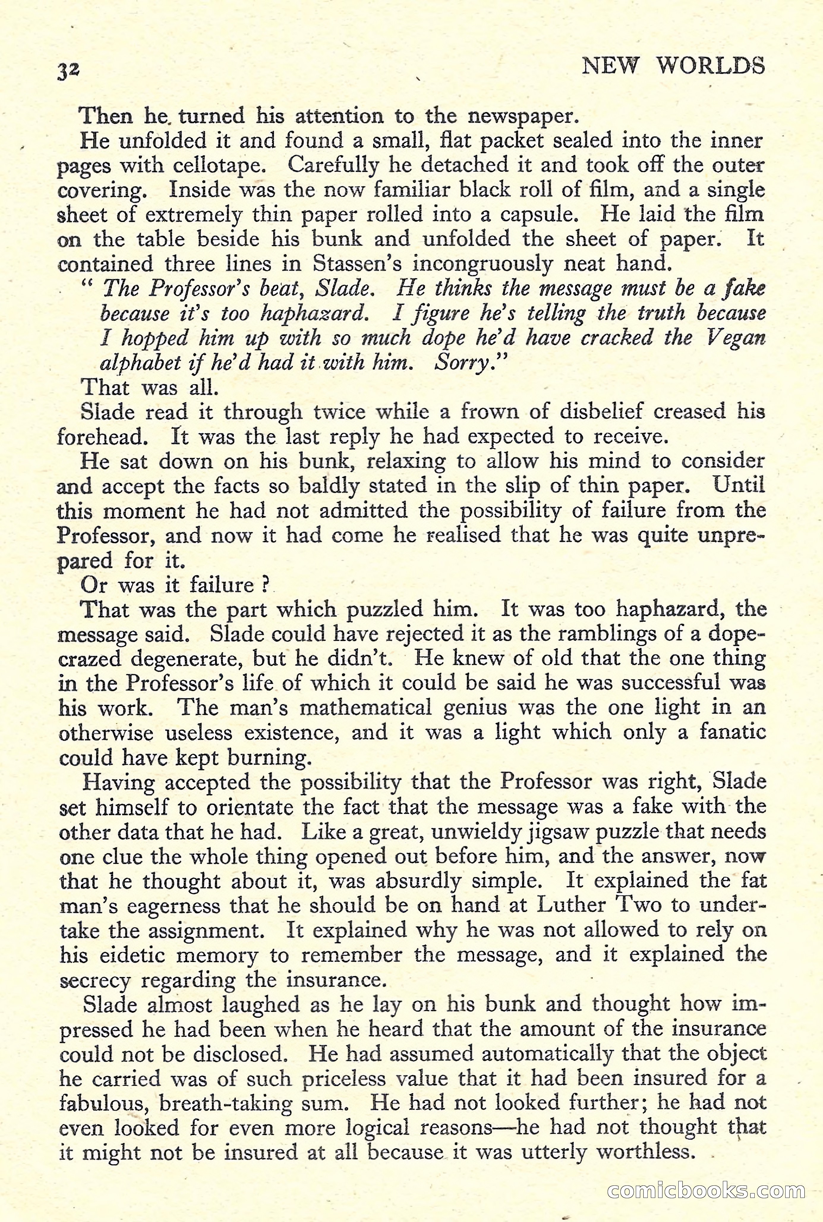 New Worlds Science Fiction No. 29 — page 34 of 132