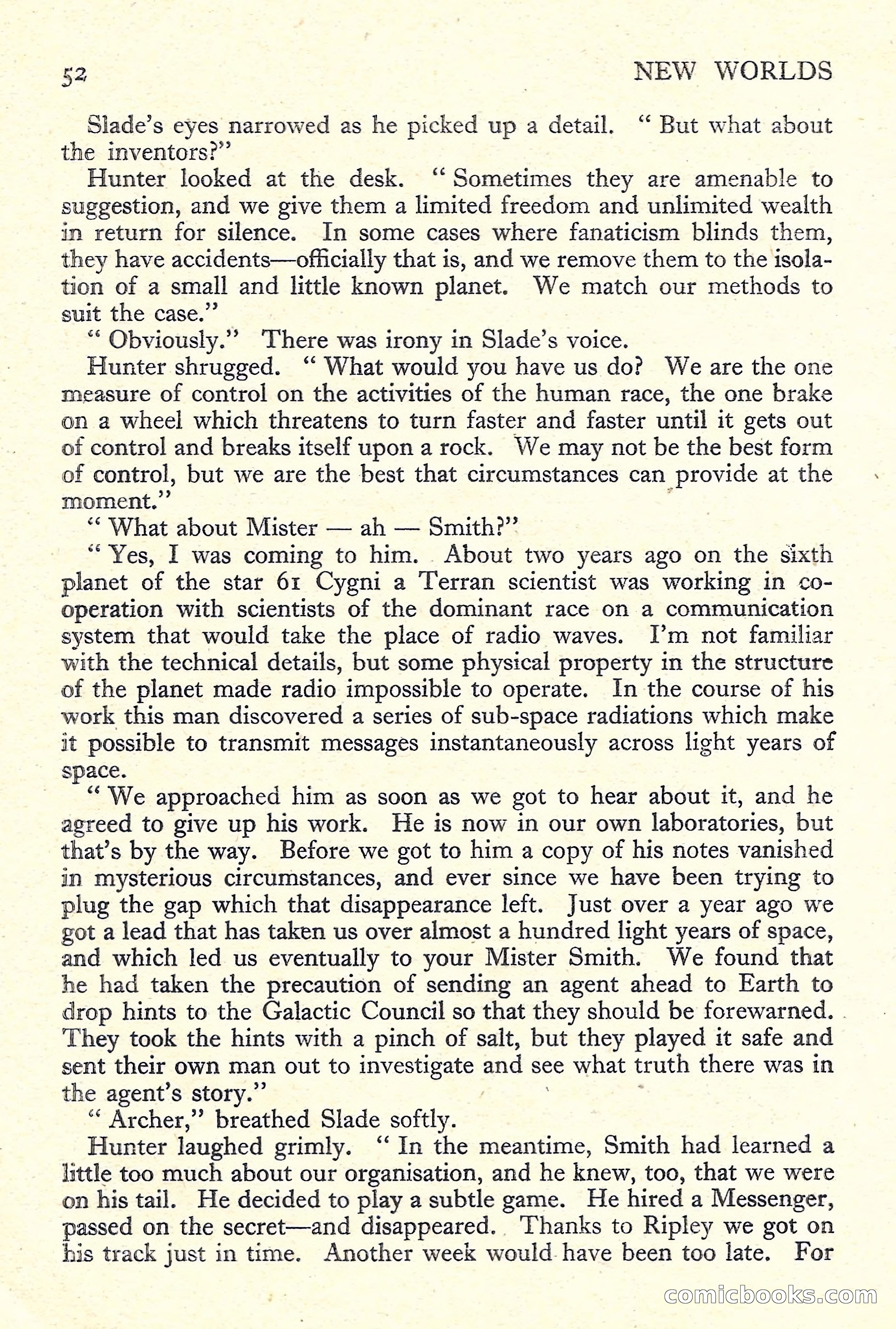 New Worlds Science Fiction No. 29 — page 54 of 132