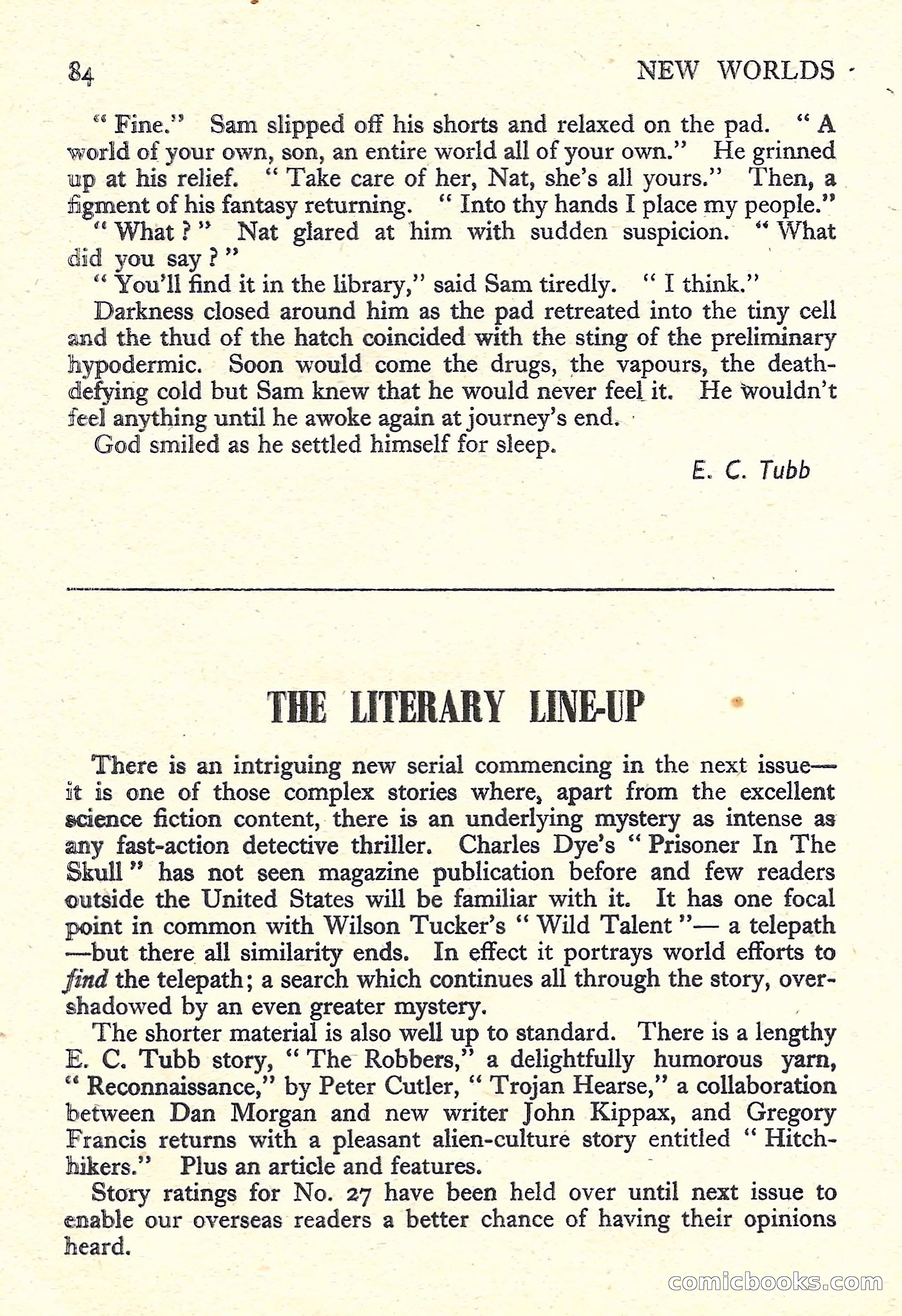 New Worlds Science Fiction No. 29 — page 86 of 132
