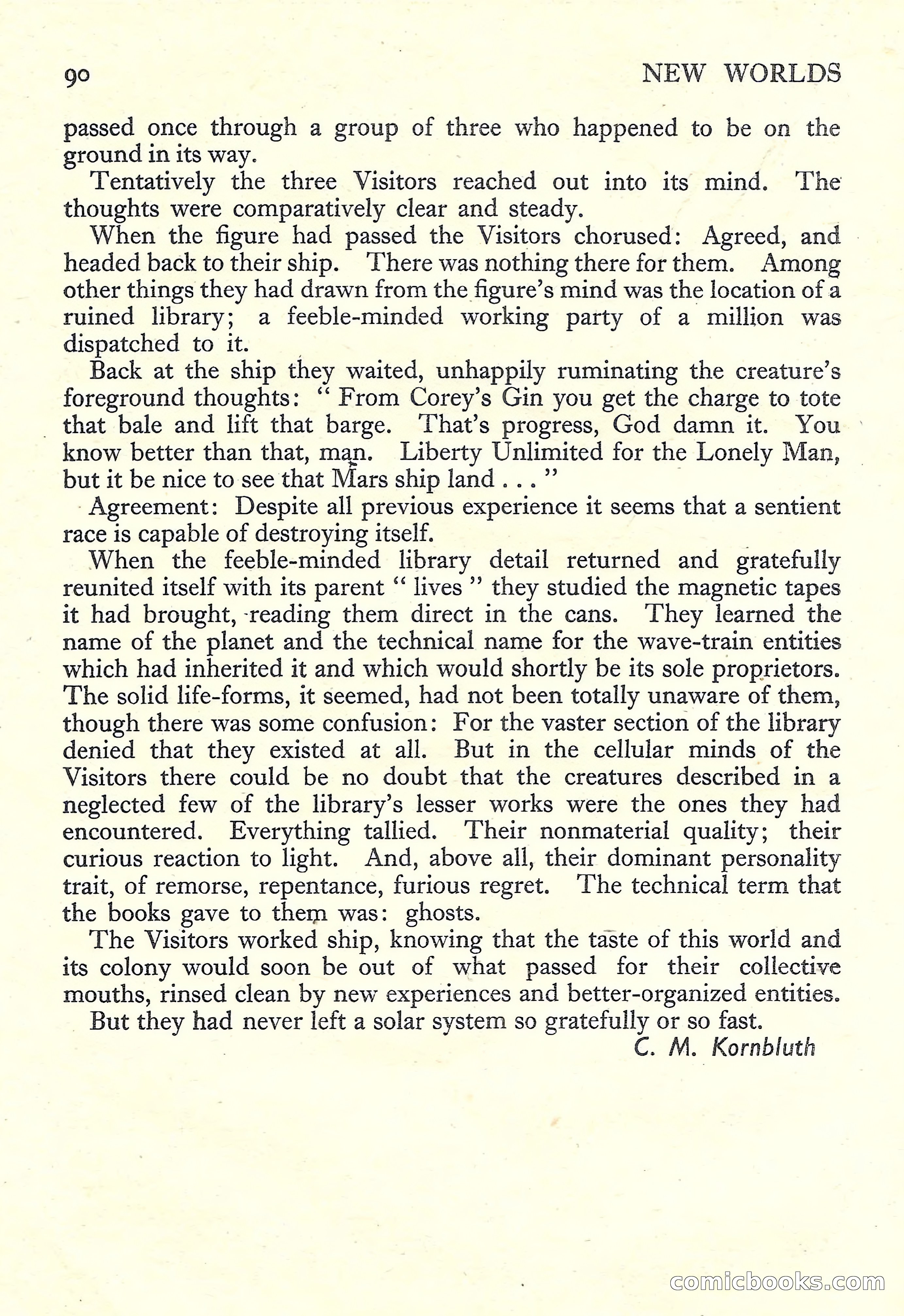 New Worlds Science Fiction No. 29 — page 92 of 132