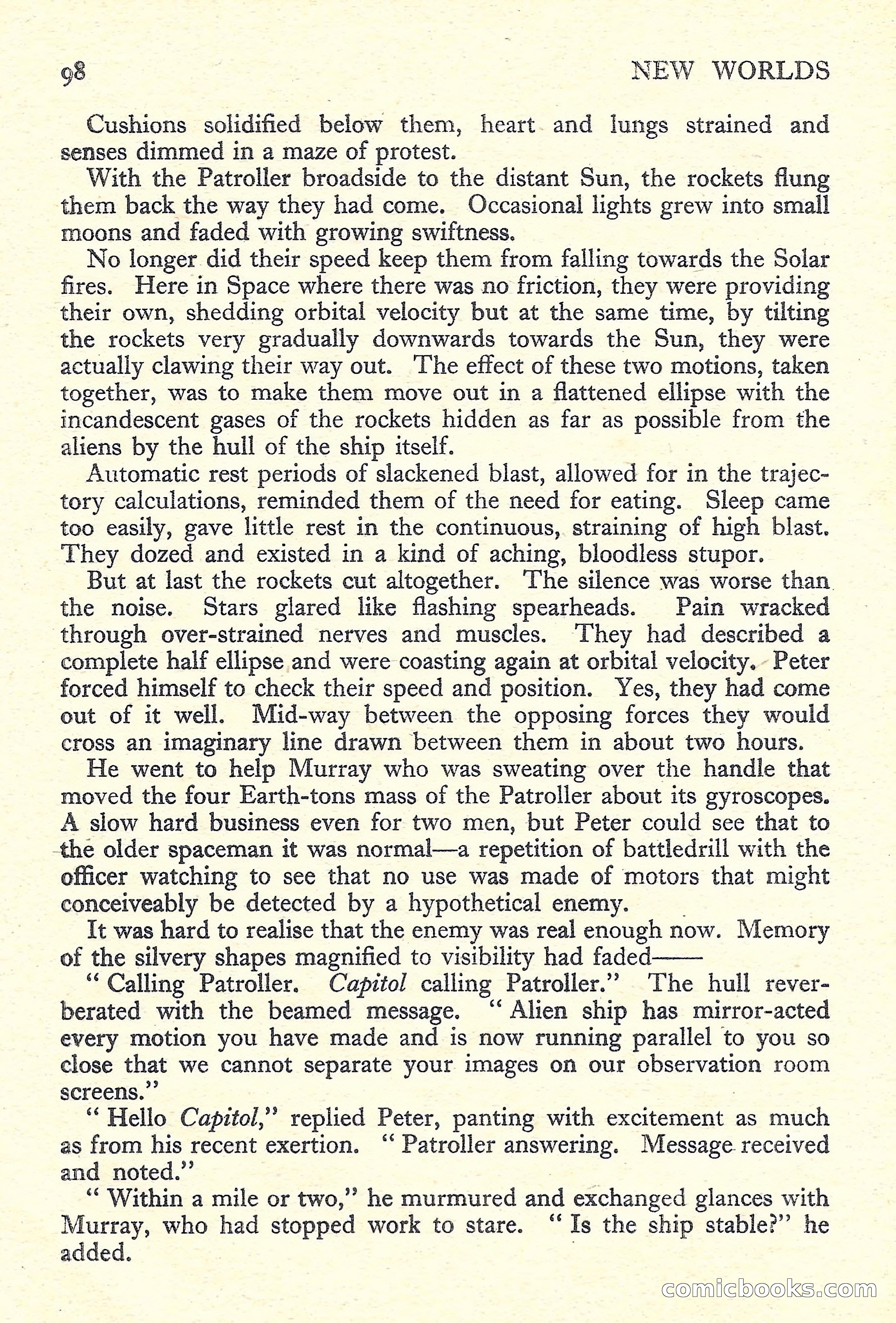 New Worlds Science Fiction No. 29 — page 100 of 132