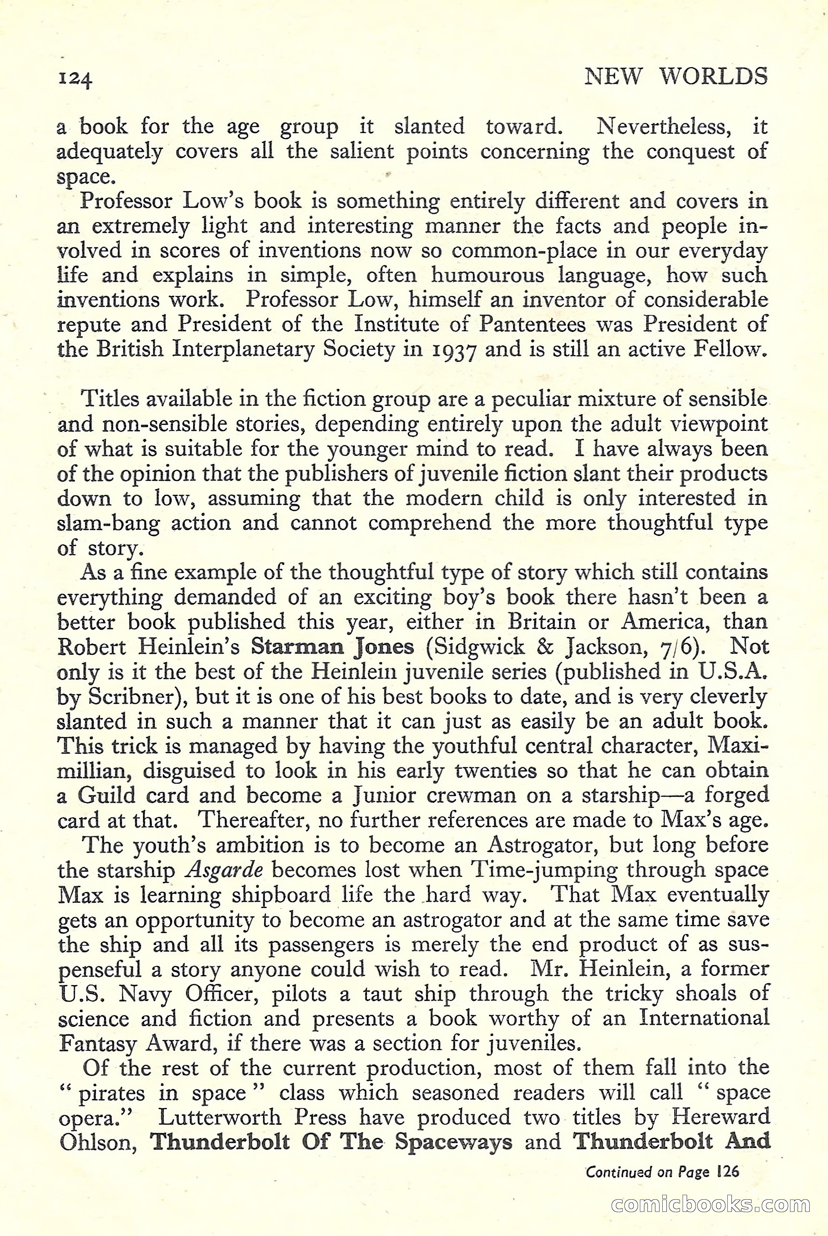 New Worlds Science Fiction No. 29 — page 126 of 132