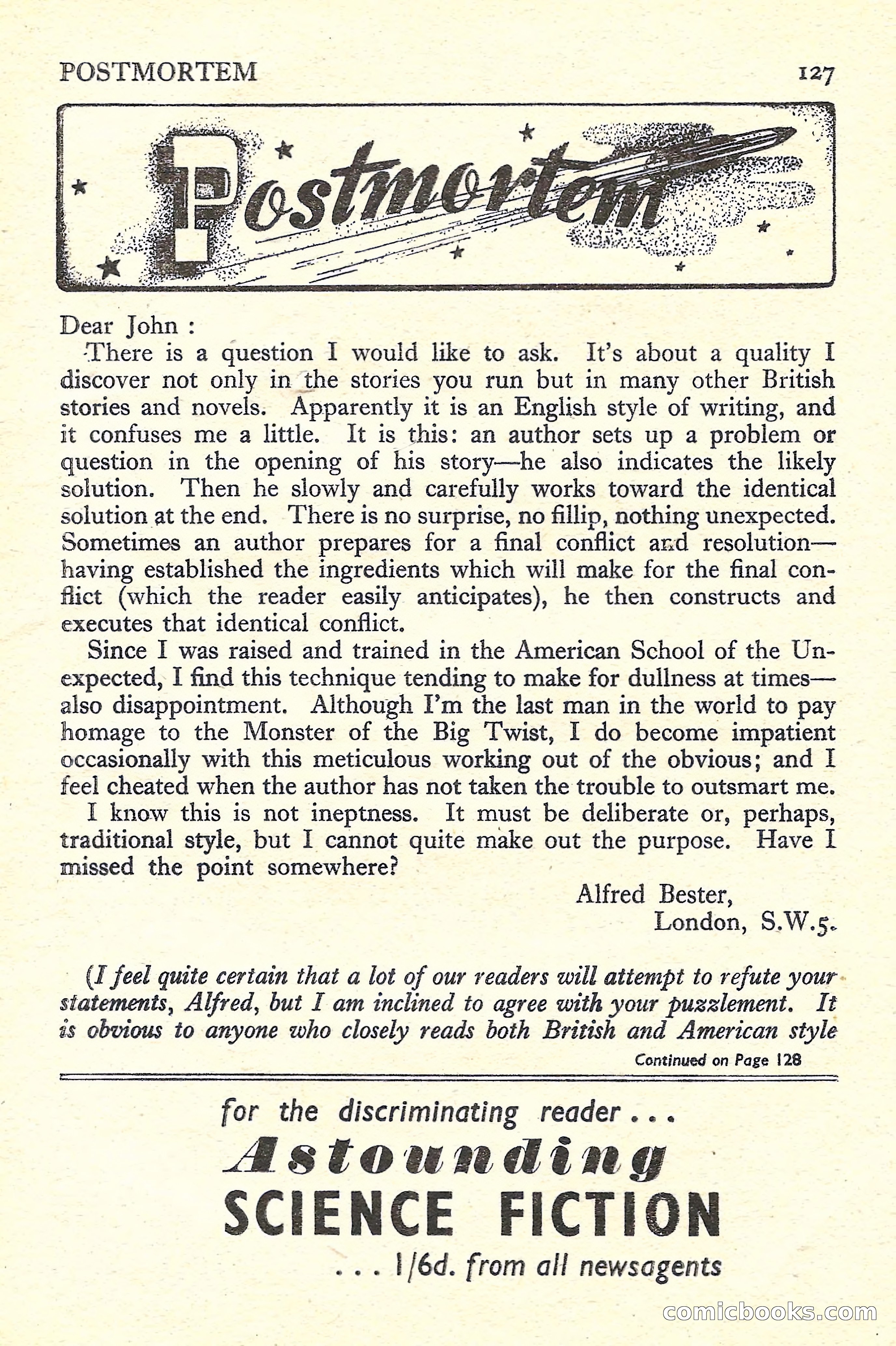New Worlds Science Fiction No. 29 — page 129 of 132