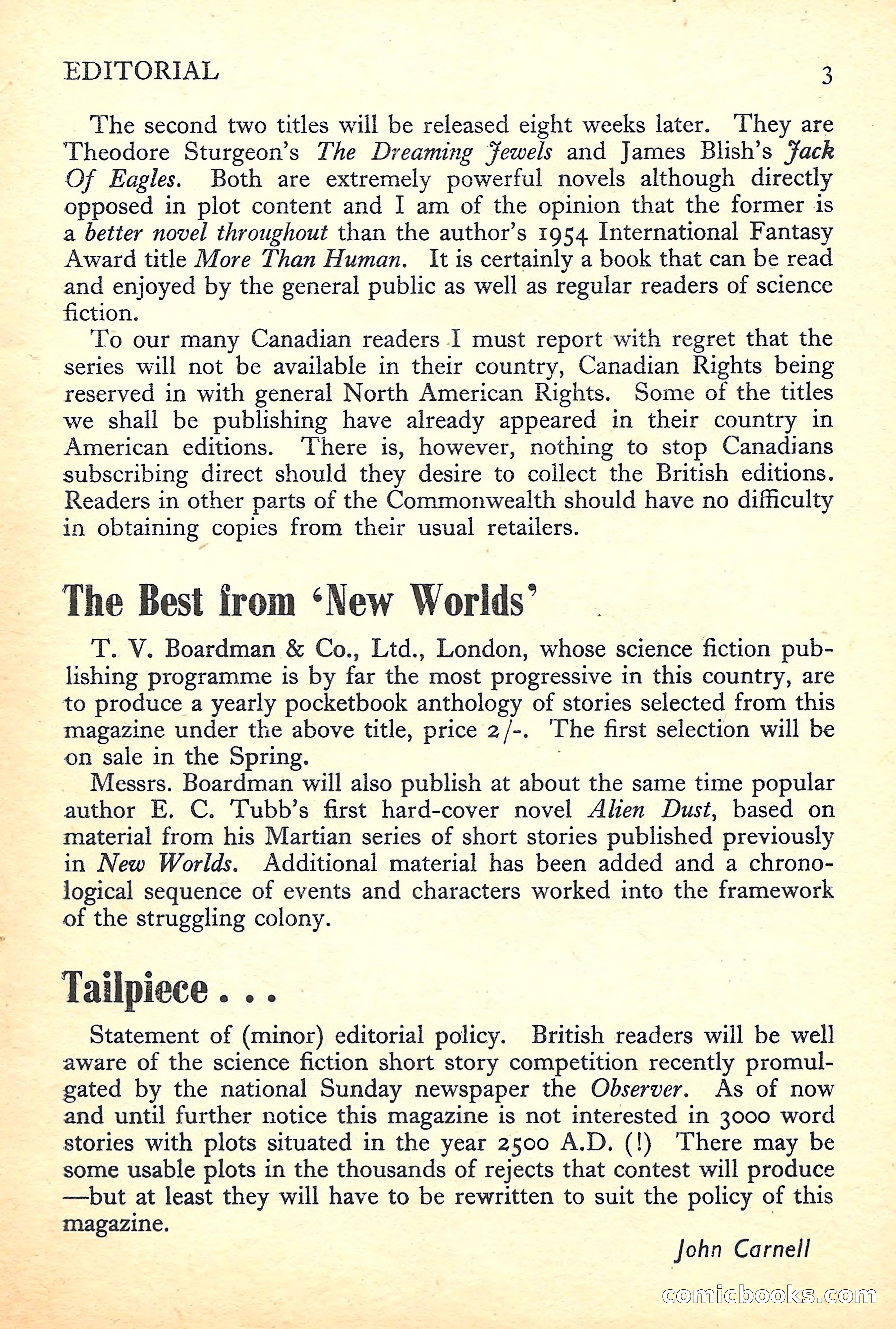 New Worlds Science Fiction No. 30 — page 5 of 132