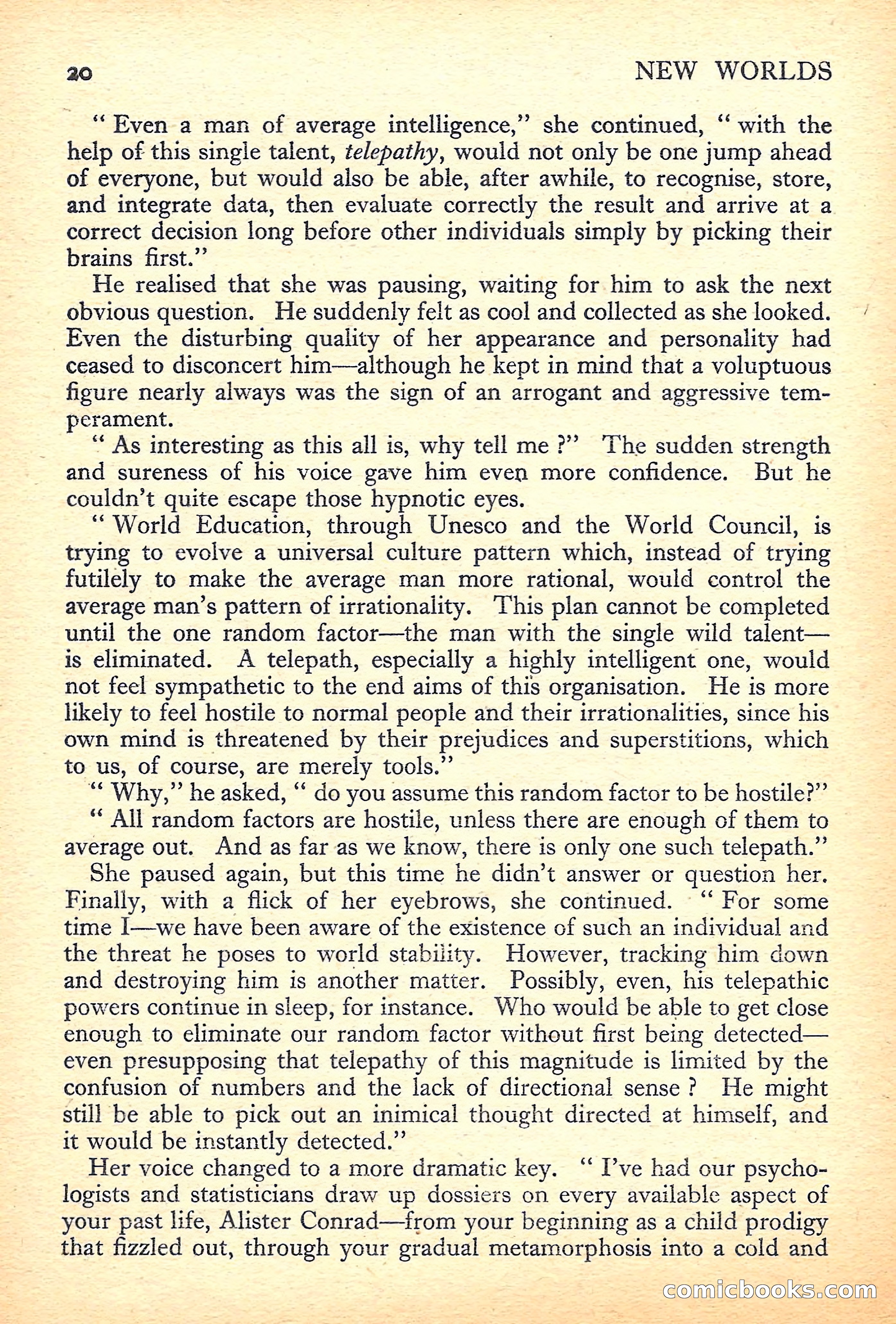 New Worlds Science Fiction No. 30 — page 22 of 132