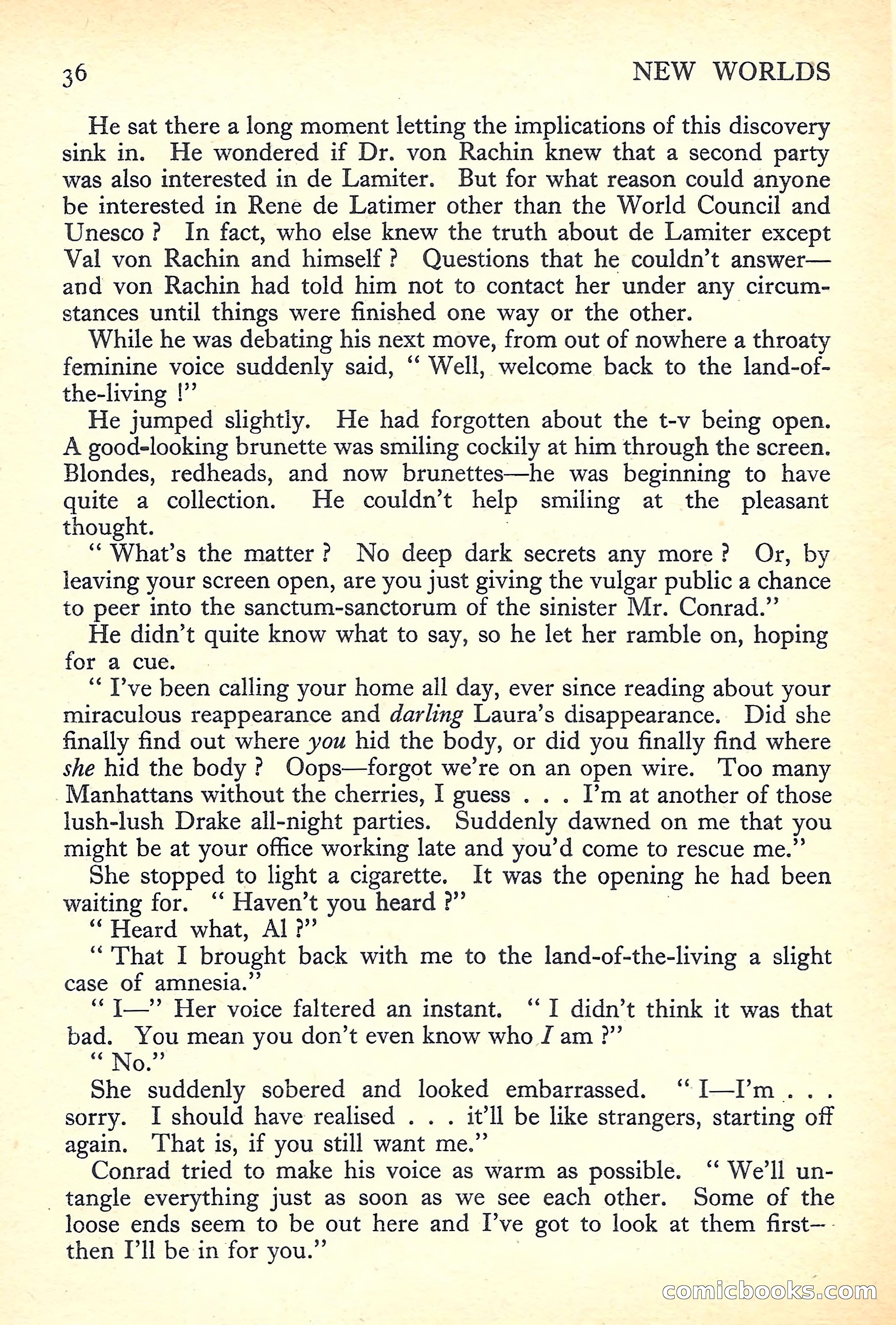 New Worlds Science Fiction No. 30 — page 38 of 132