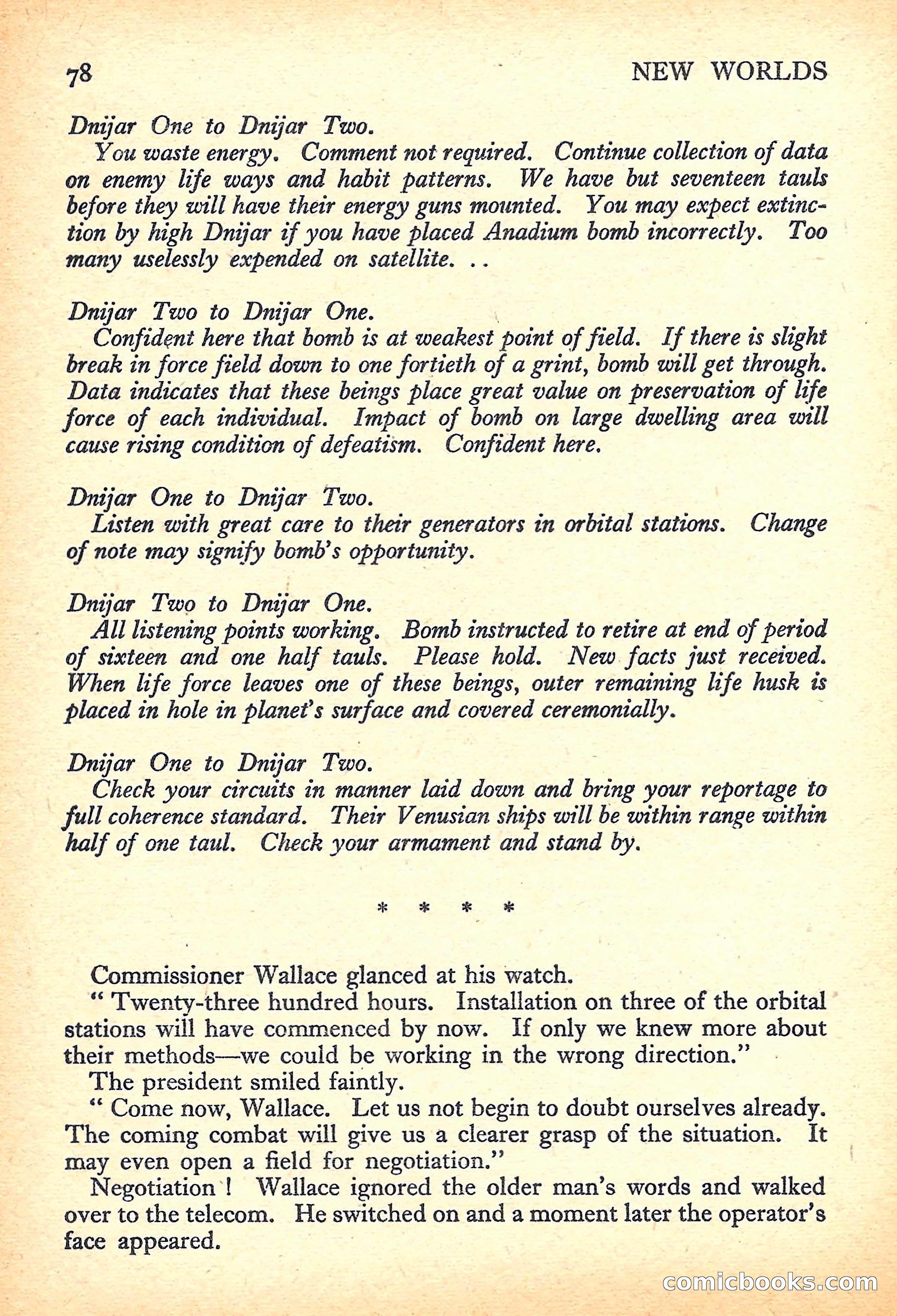New Worlds Science Fiction No. 30 — page 80 of 132